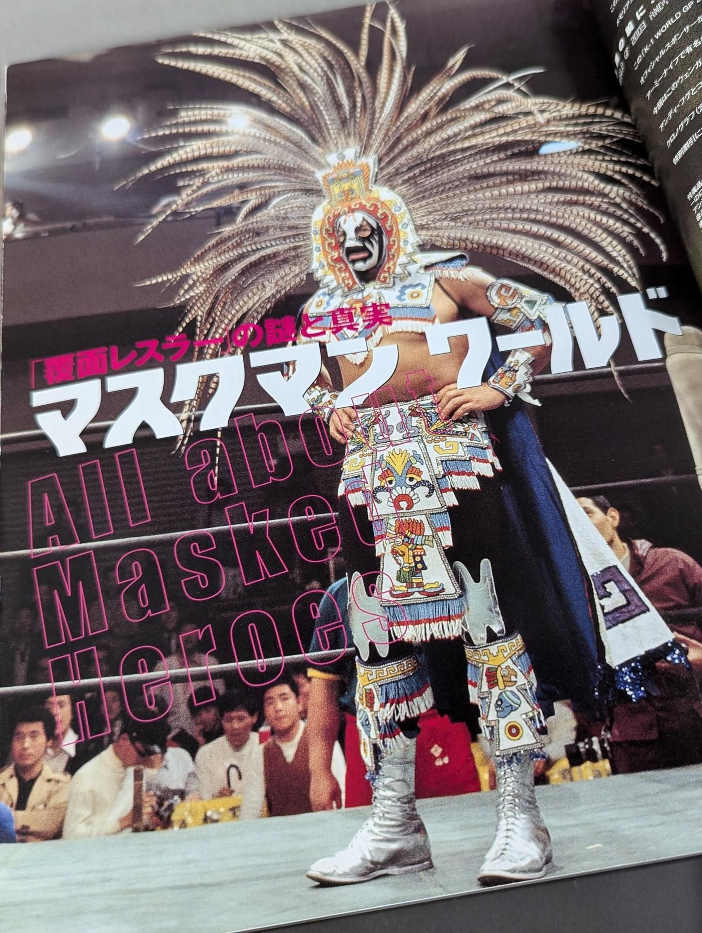 The Mystery and Truth of The Masked Man World "Masked Wrestler"