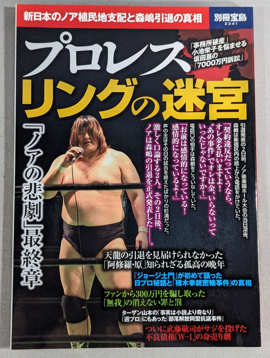別冊宝島2341 プロレス リングの迷宮 新日本のノア植民地支配と森嶋引退の真相