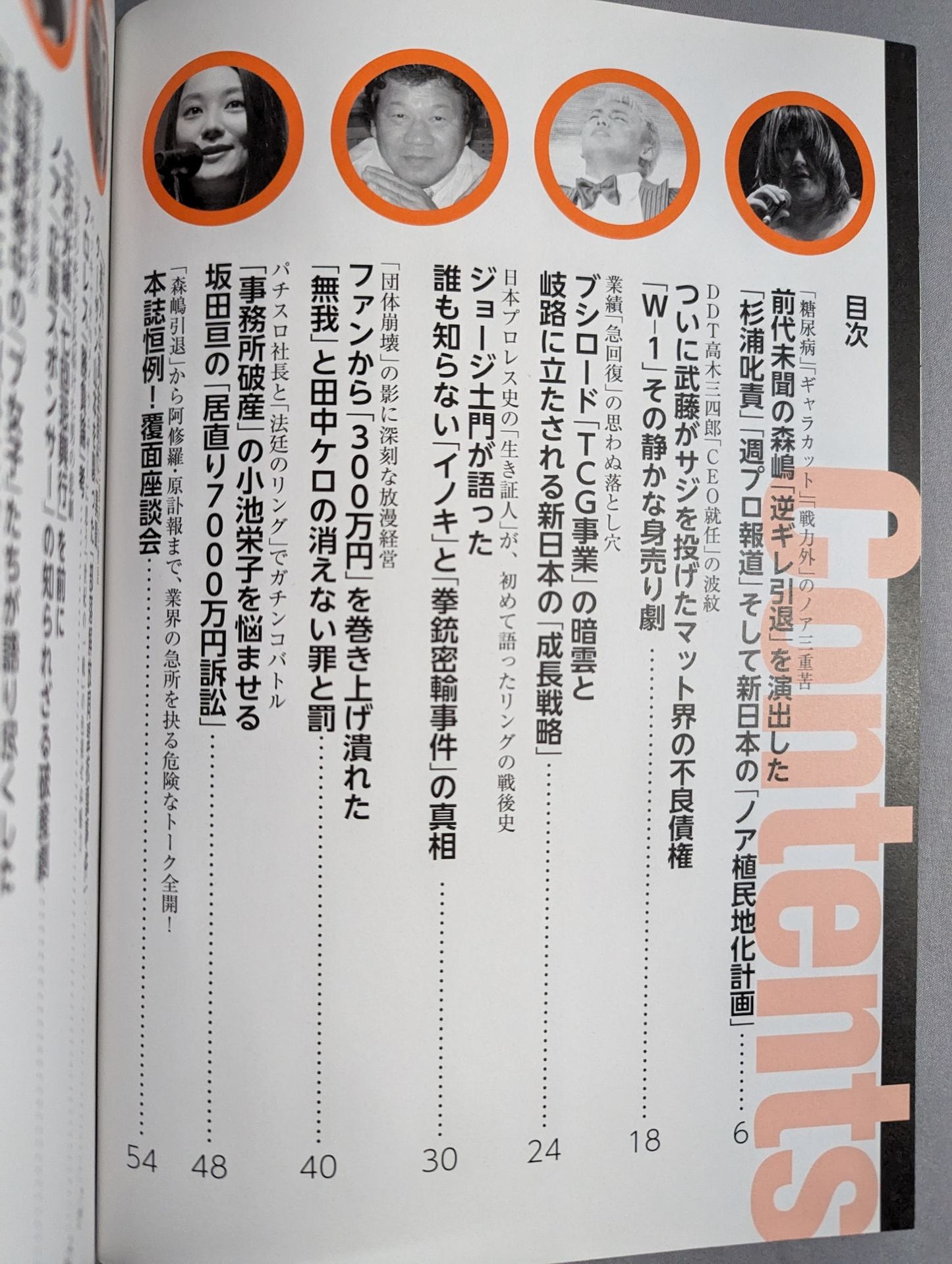 別冊宝島2341 プロレス リングの迷宮 新日本のノア植民地支配と森嶋引退の真相