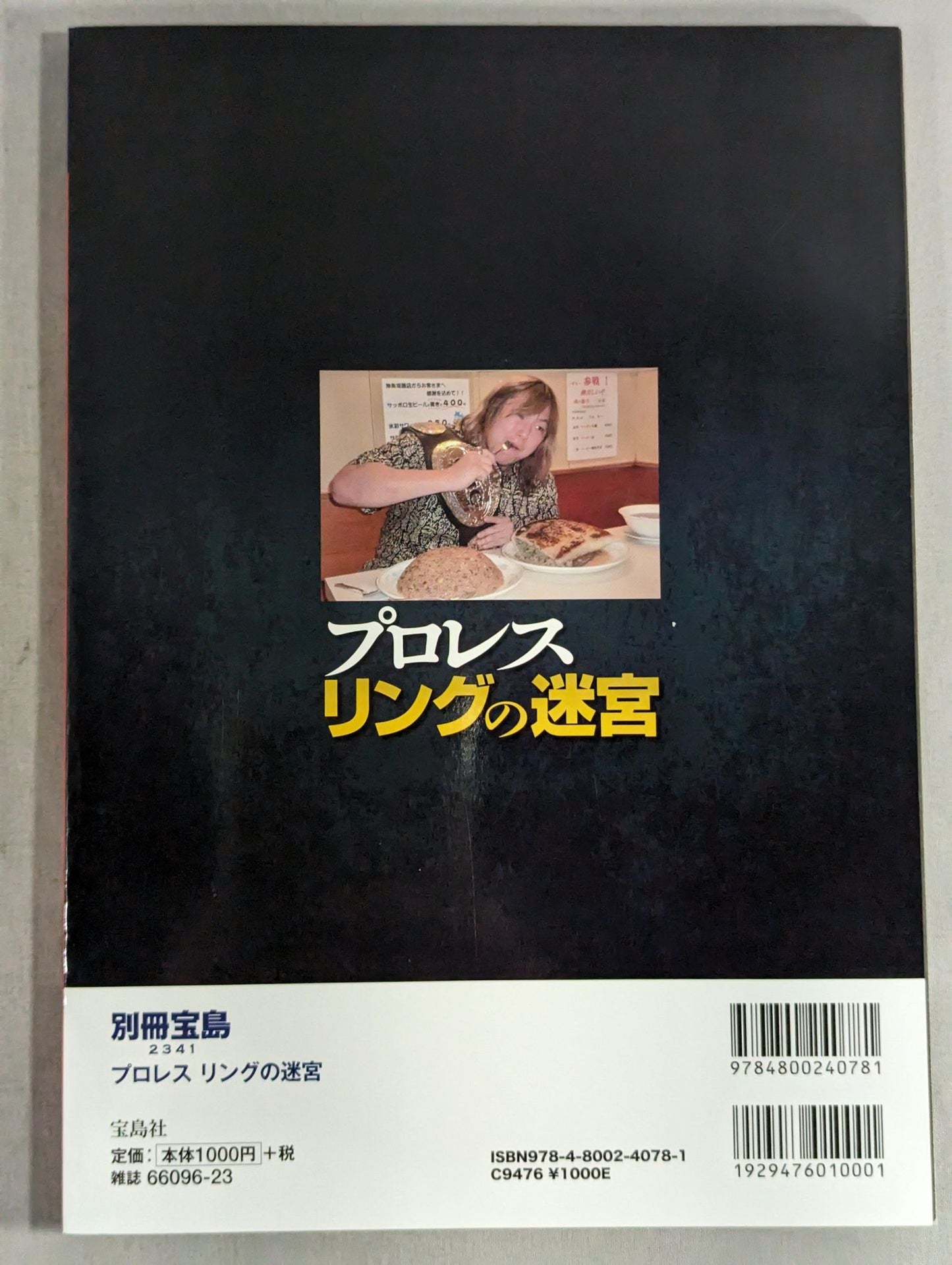 別冊宝島2341 プロレス リングの迷宮 新日本のノア植民地支配と森嶋引退の真相