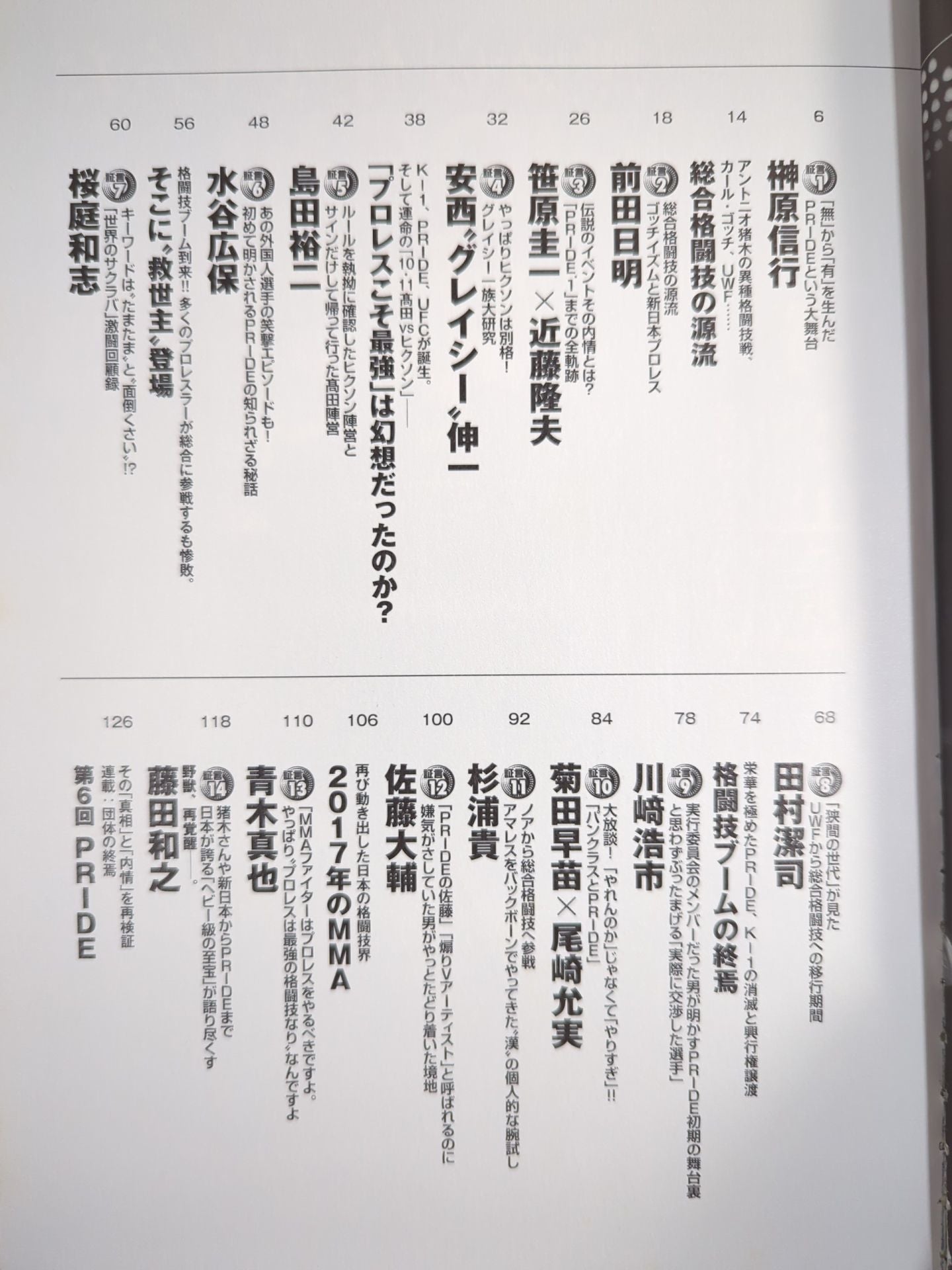 俺たちのプロレス Vol.8 暗黒期のプロレスを飲み込んだ総合格闘技の舞台裏「PRIDE誕生