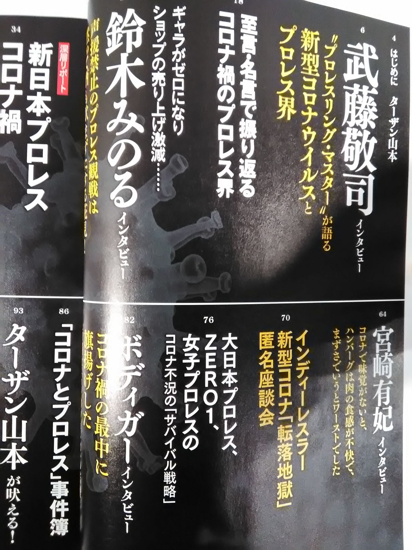シリーズ 逆説のプロレス Vol.19 「コロナとプロレス」適者生存の掟