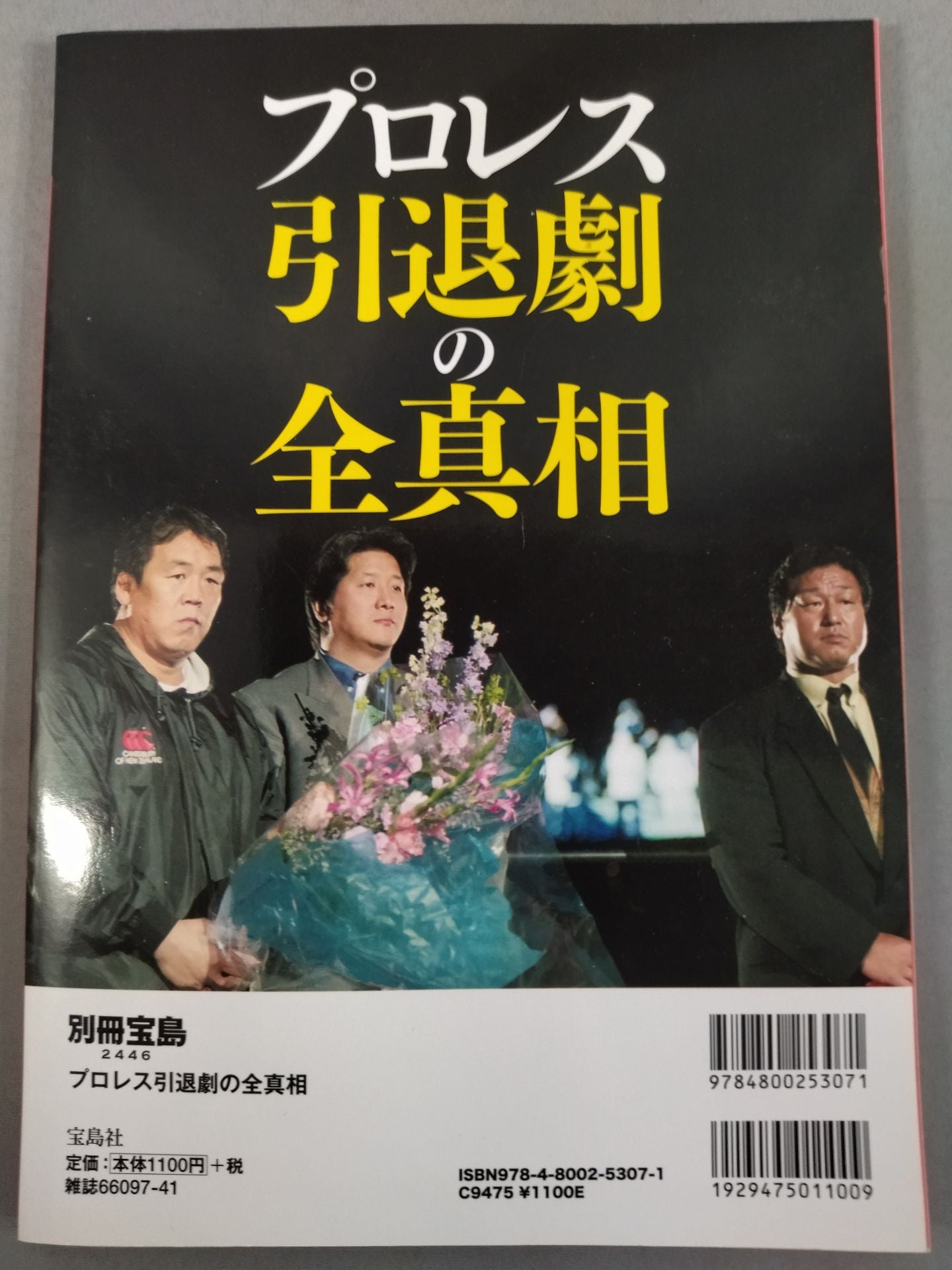 Bessatsu Takarajima 2446 The whole truth of Pro Wrestling retirement drama Total coverage After the retirement of 108 people
