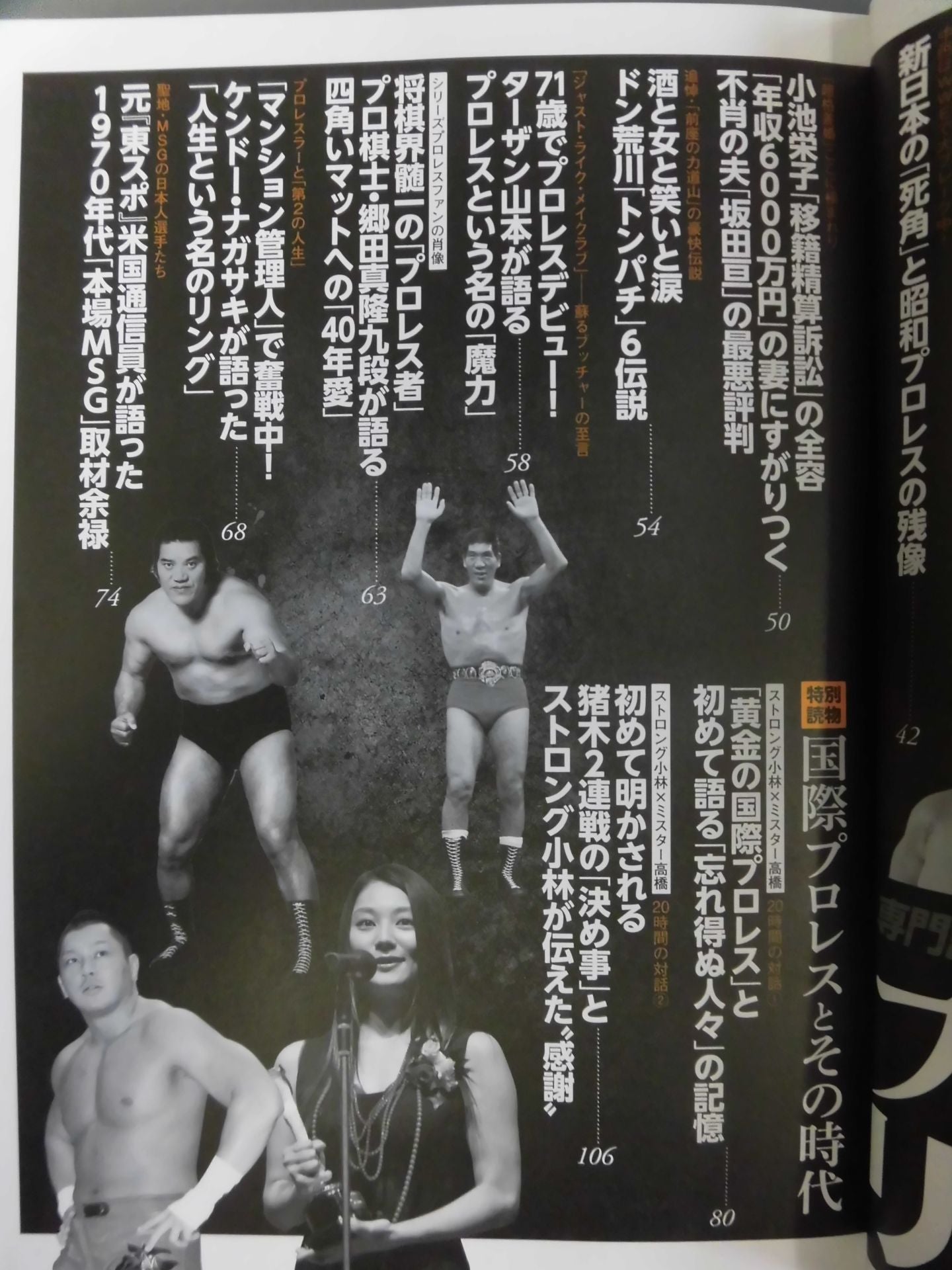 プロレスリングの聖域 専門誌が書けないマット界の「裏ネタ」が満載!