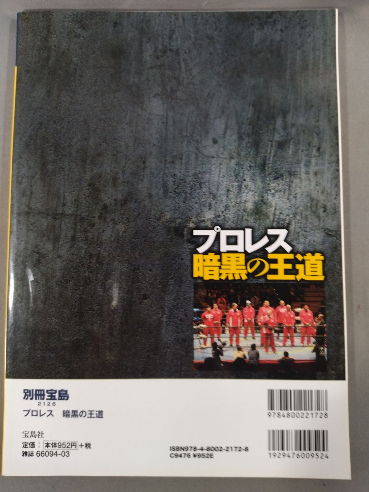 別冊宝島2126 プロレス 暗黒の王道