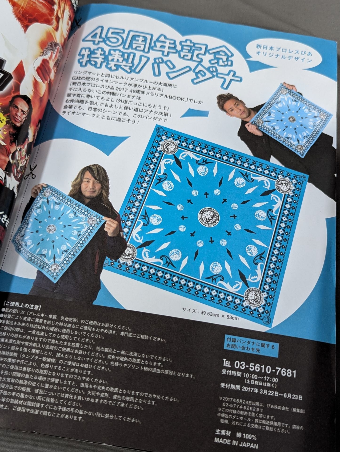 新日本プロレスぴあ2017 45周年メモリアルBOOK