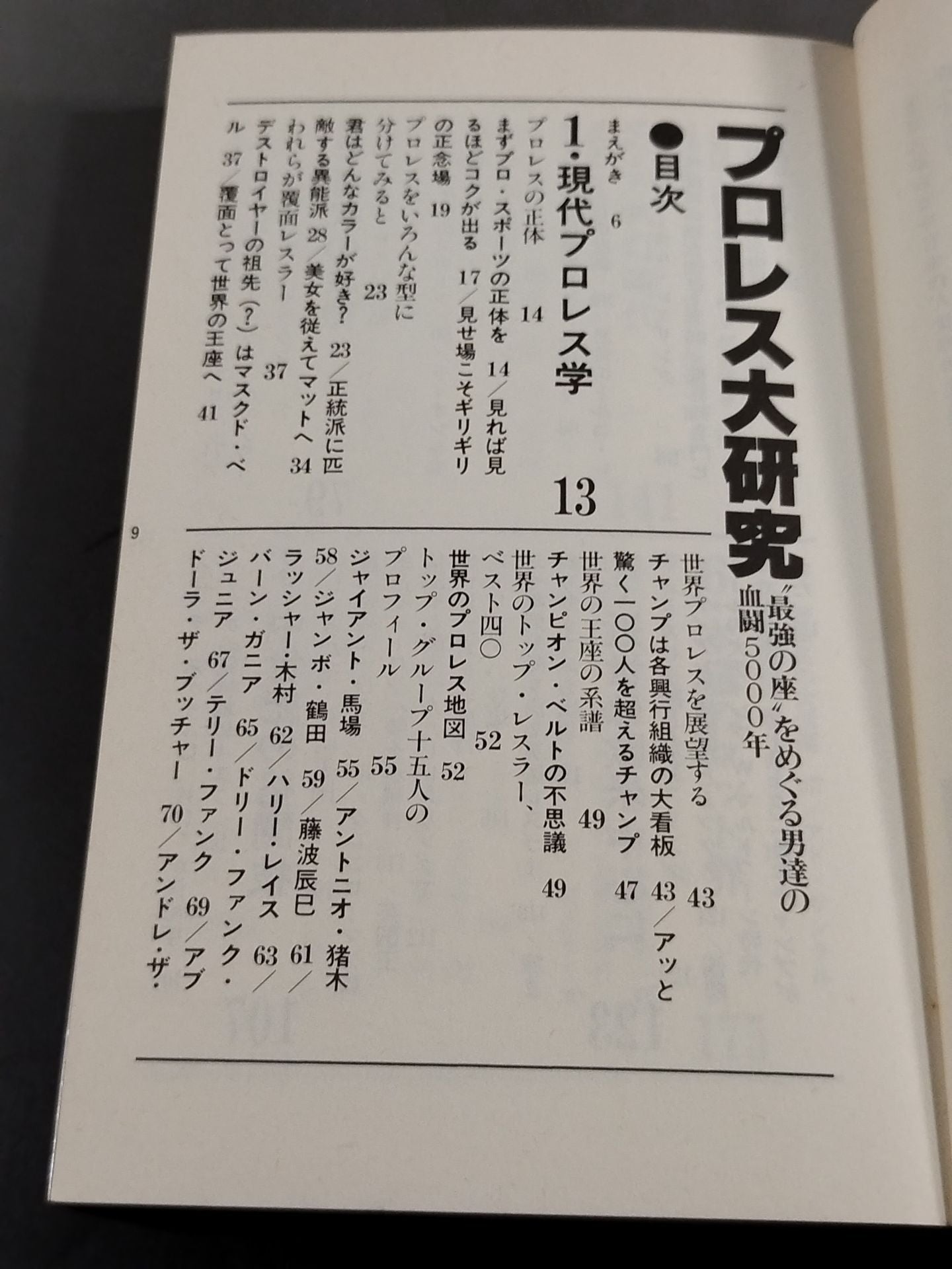 プロレス大研究 血闘!!5000年