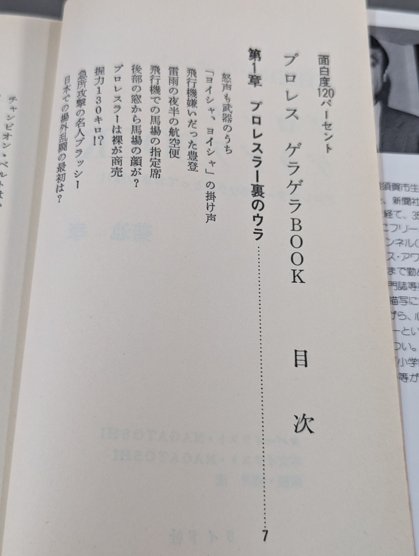 Pro Wrestling Gela Gela BOOK