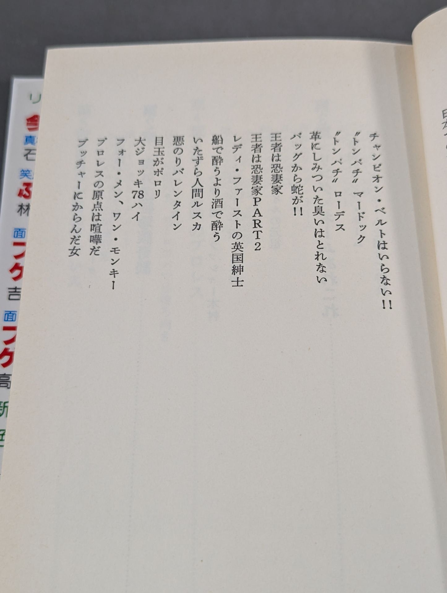 Pro Wrestling Gela Gela BOOK