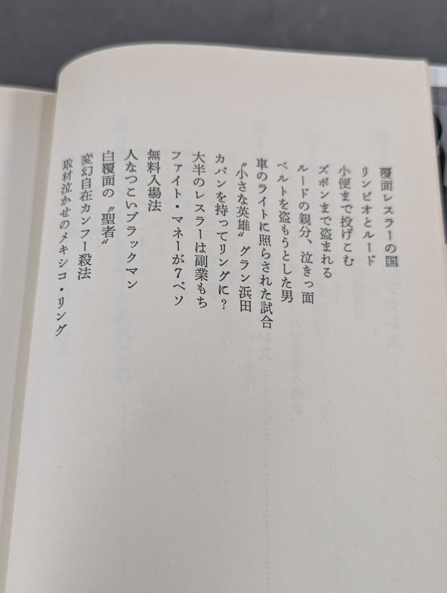 Pro Wrestling Gela Gela BOOK