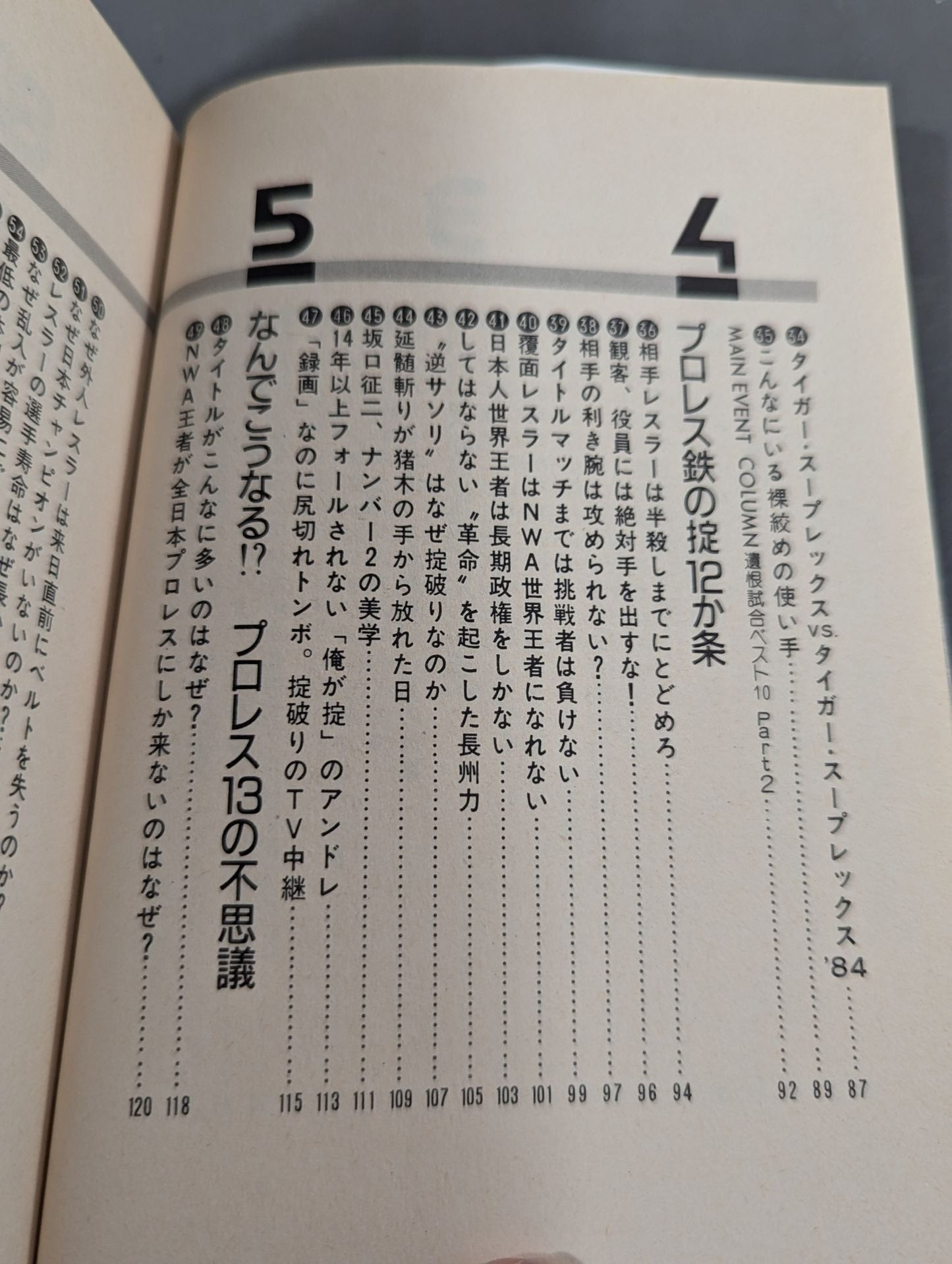 だからプロレスはおもしろい! リングサイドマルヒ100か条