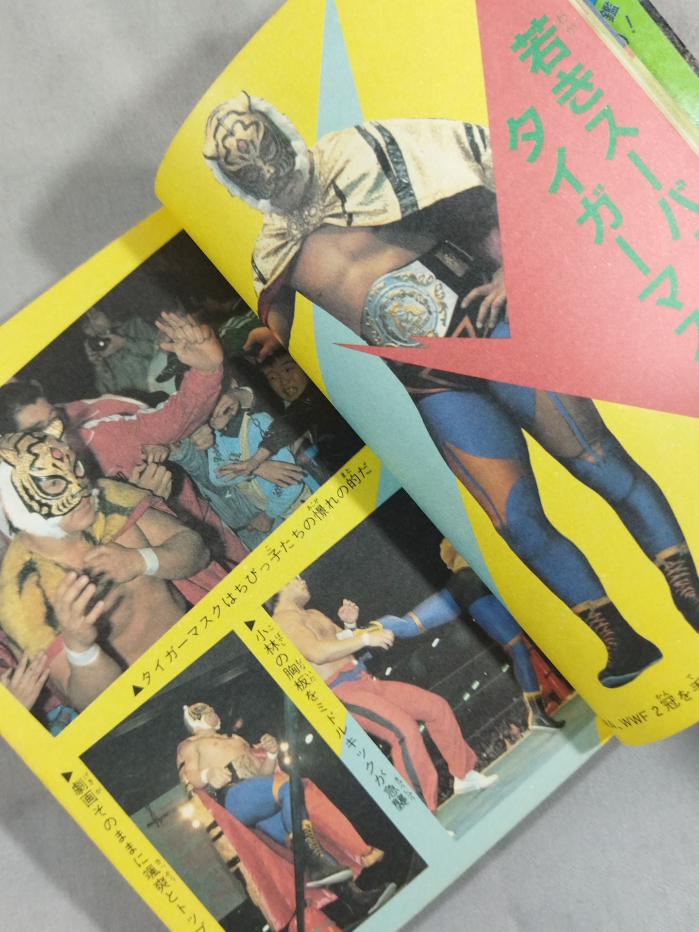 Antonio Inoki Tiger Mask Encyclopedia