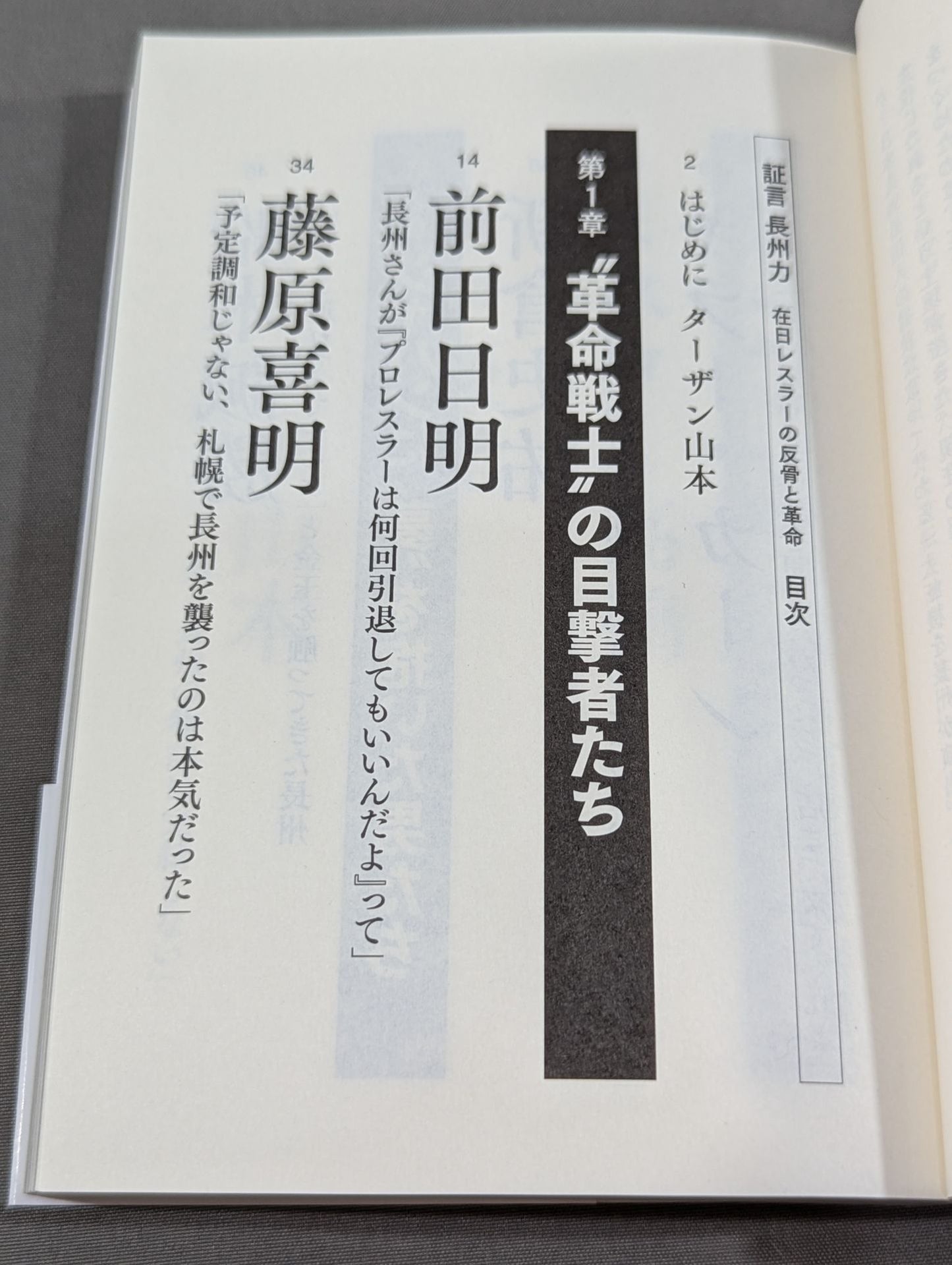 Testimony Riki Choshu : The Rebellion and Revolution of Zainichi Wrestlers