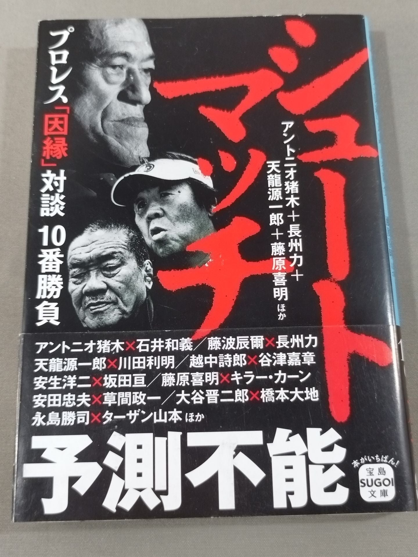 シュートマッチ プロレス「因縁」対談 10番勝負