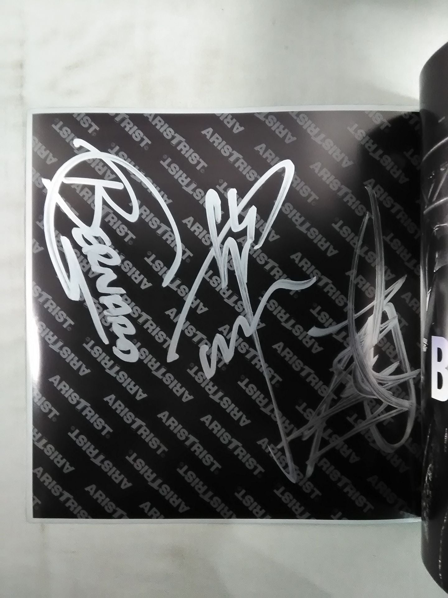 [3 fighters hand signed autograph Portrait of Black Masahiro Chono 20th Anniversary HISTORY&PHOTO BOOK