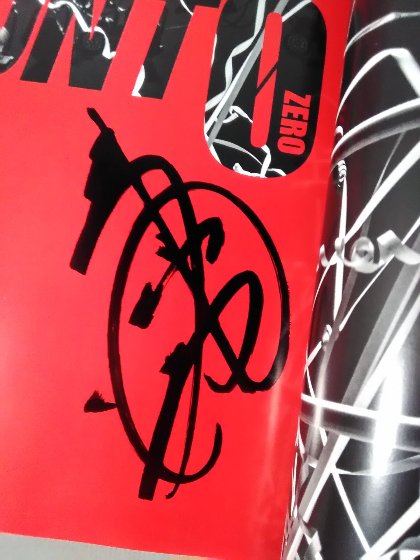 [2 fighters hand signed autograph Big Japan Pro Wrestling OfficialPhoto COUNT 0 (zero)