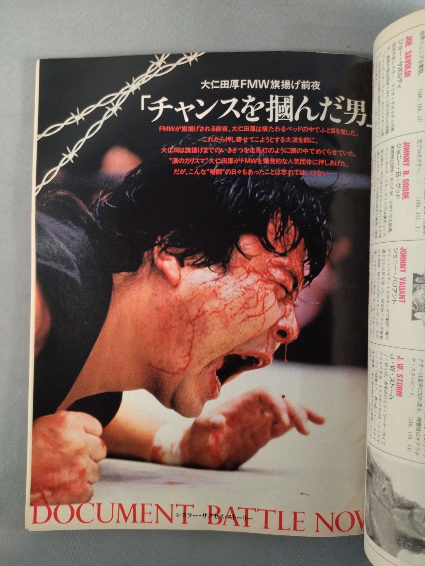 Radical Pro Wrestling New Era Magazine Vol.1 Super Pro Wrestling