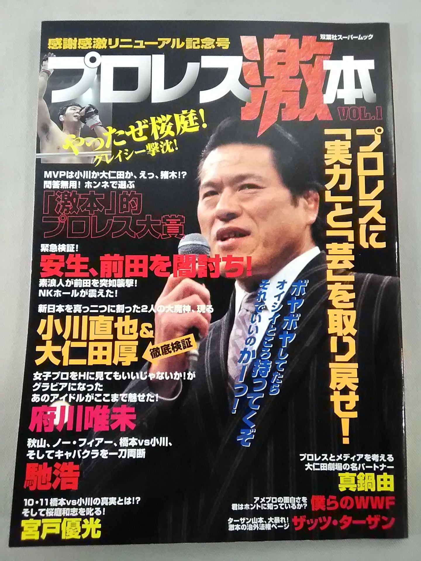 プロレス激本 Vol.1 / 感謝感激リニューアル記念号
