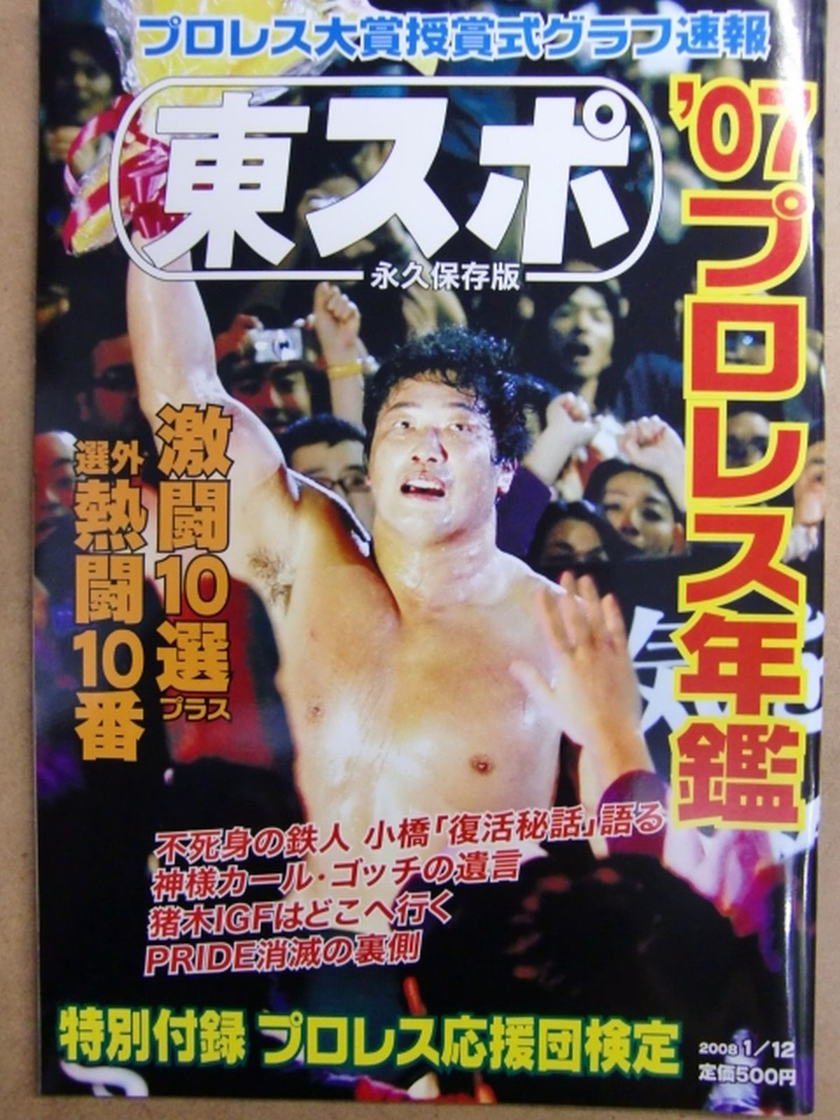 東スポ 永久保存版 ’07プロレス年鑑
