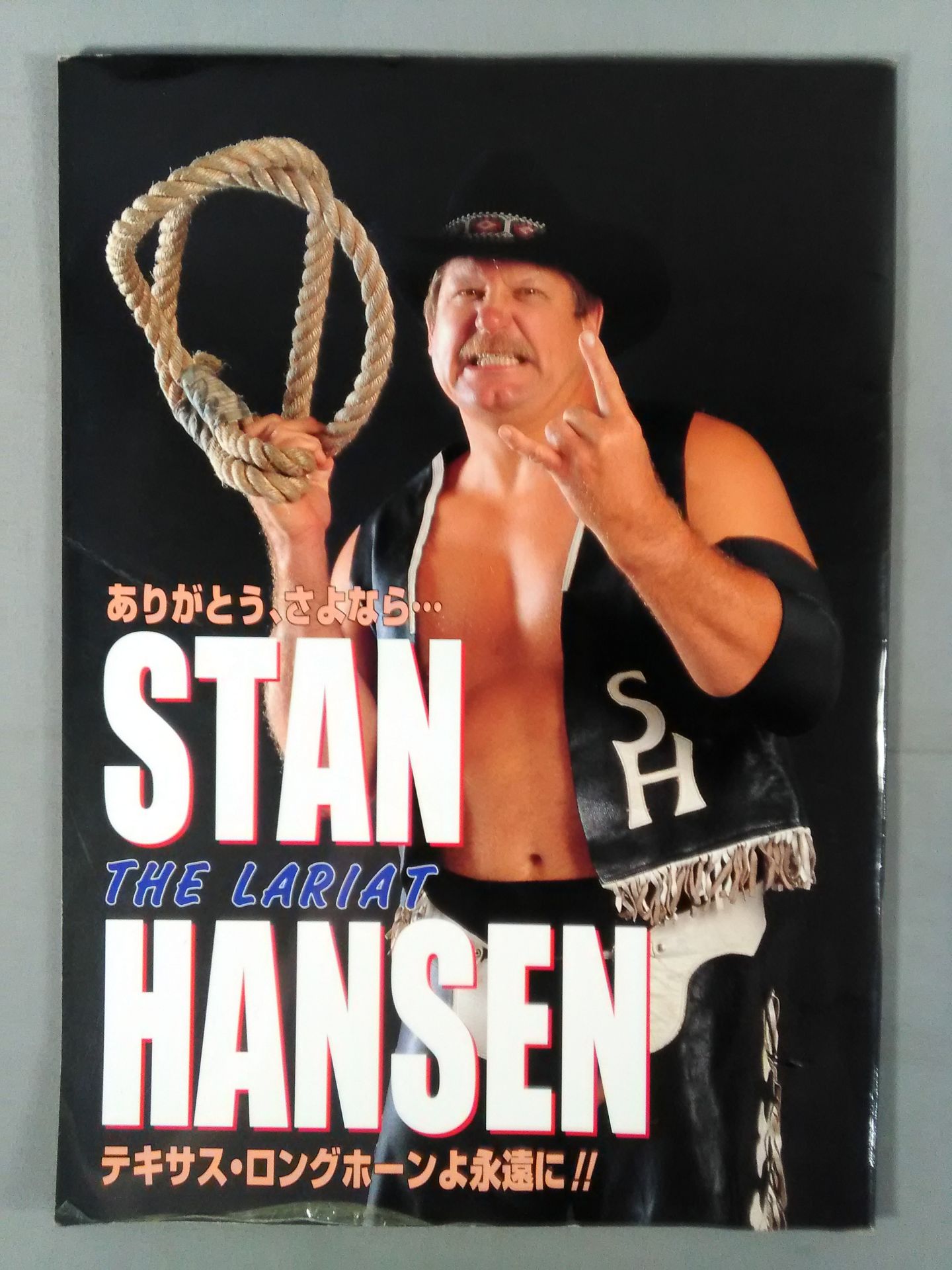 STAN HANSEN THE LARIAT / ありがとう、さよなら・・テキサス・ロングホーンよ永遠に!!