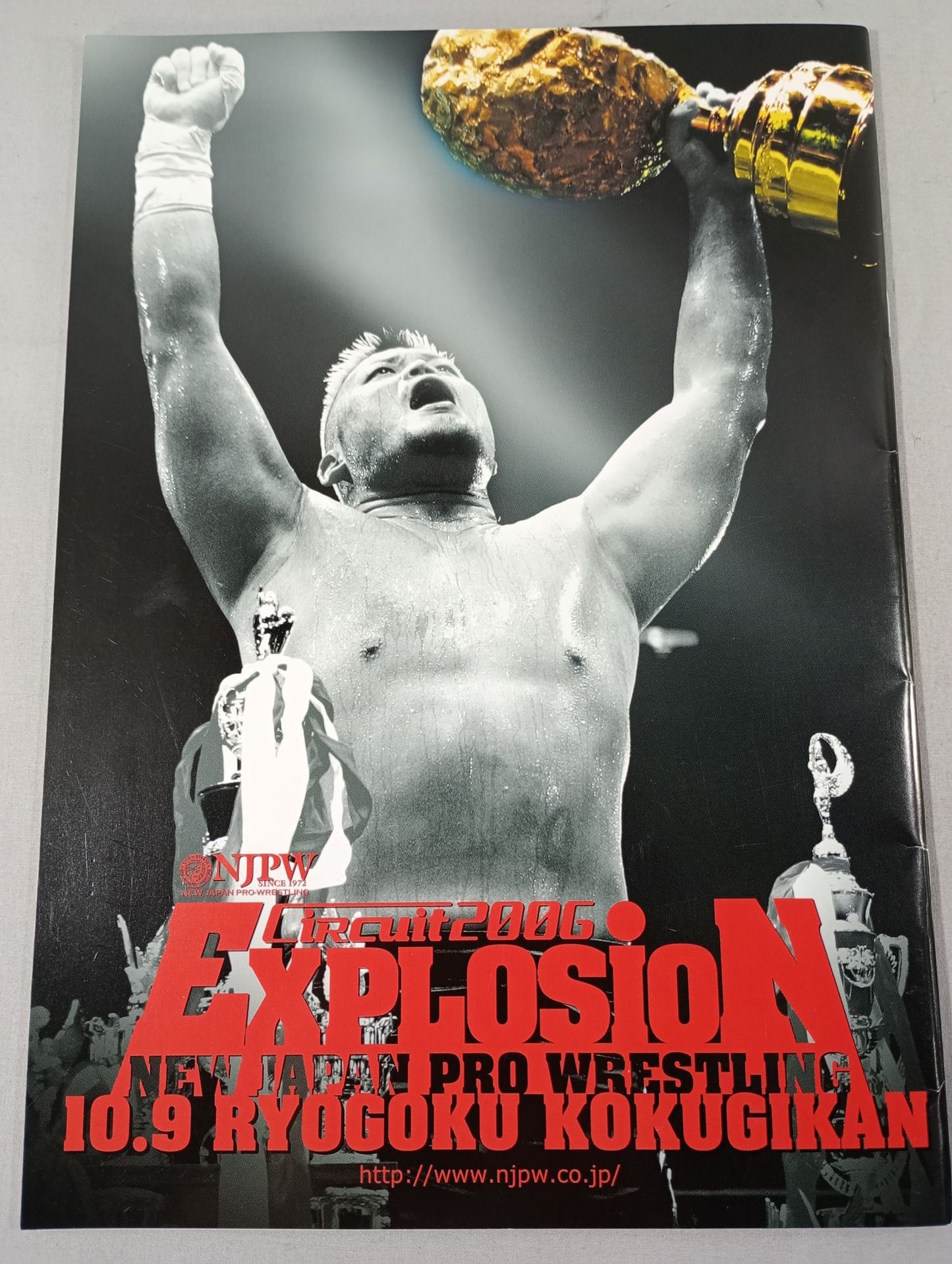 ★ Tanahashi vs Tenzan IWGP ★ NJPW OFFICIAL MAGAZINE 2006 Vol.6