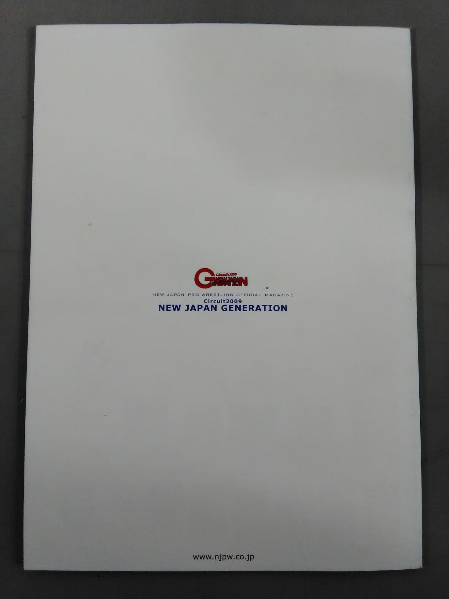 NJPW OFFICIAL MAGAZINE 2009 Vol.6