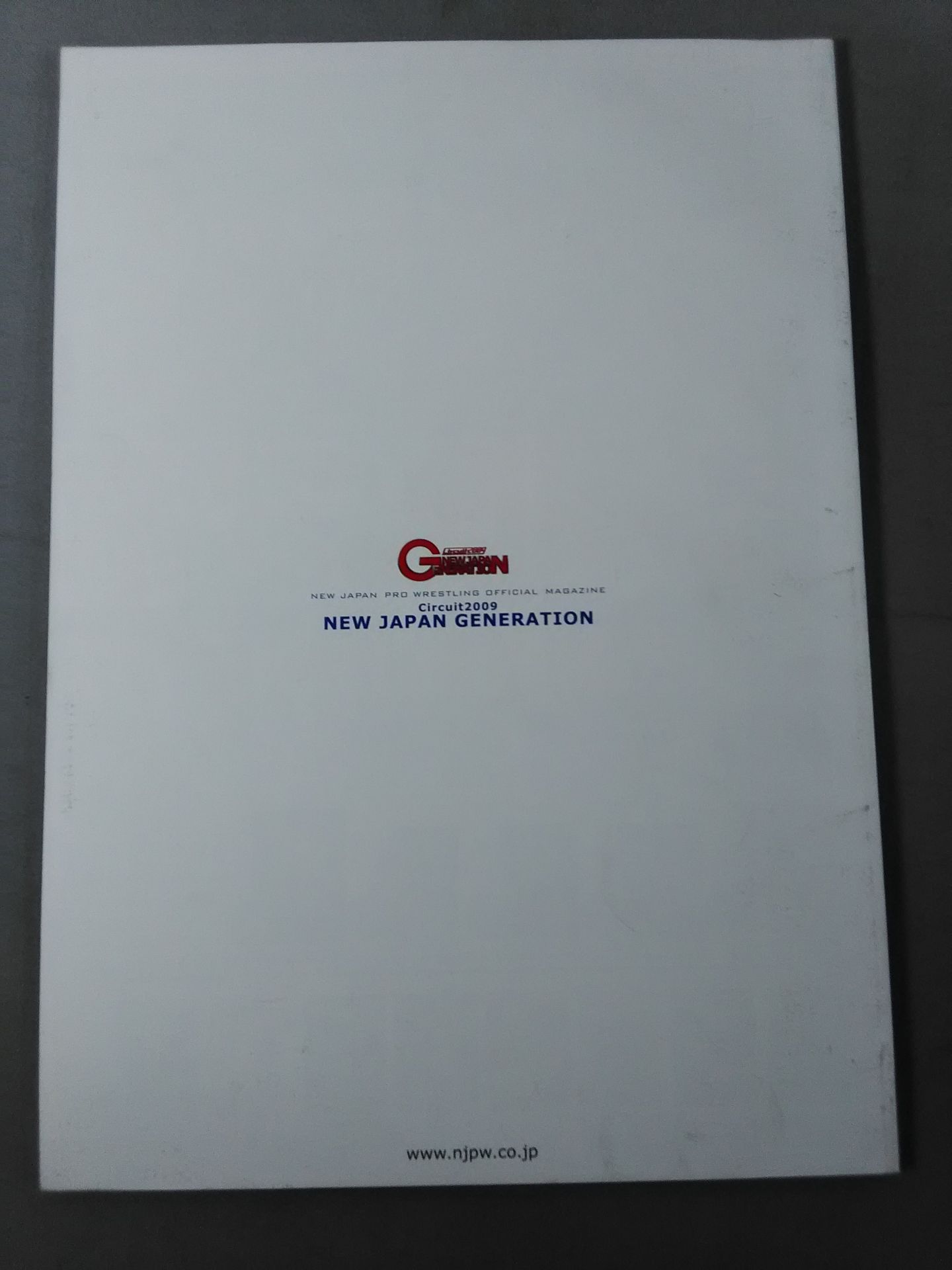 NJPW OFFICIAL MAGAZINE 2009 Vol.6