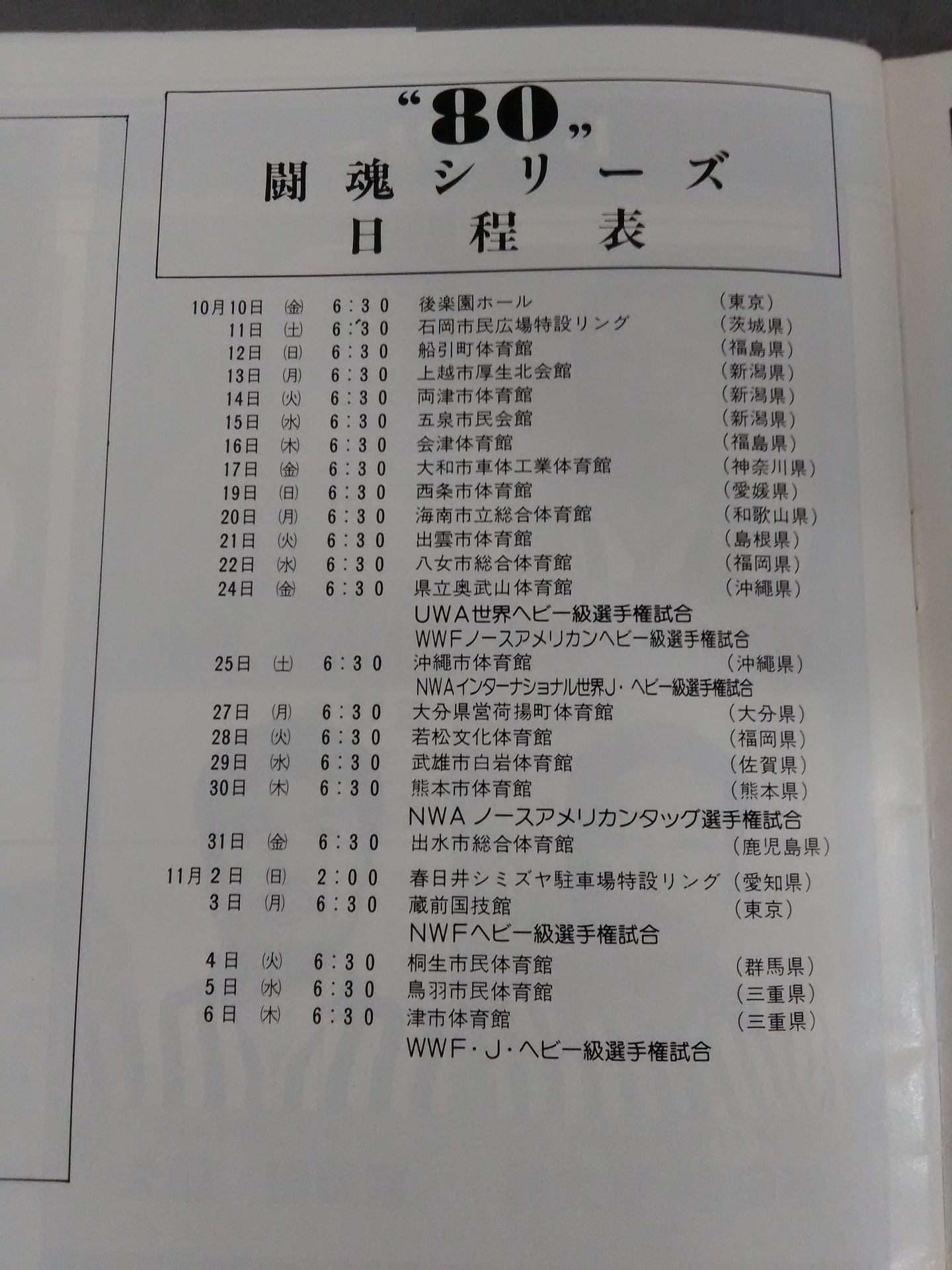80 Fighting Spirits Series