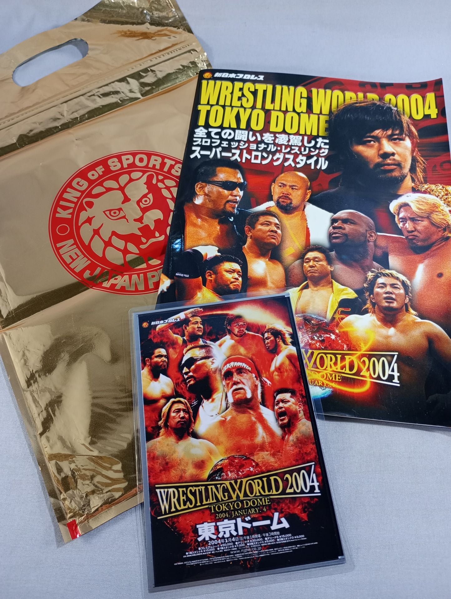 ★IWGP & NWF Unification Match ★ Wrestling World 2004 (Deluxe Edition)