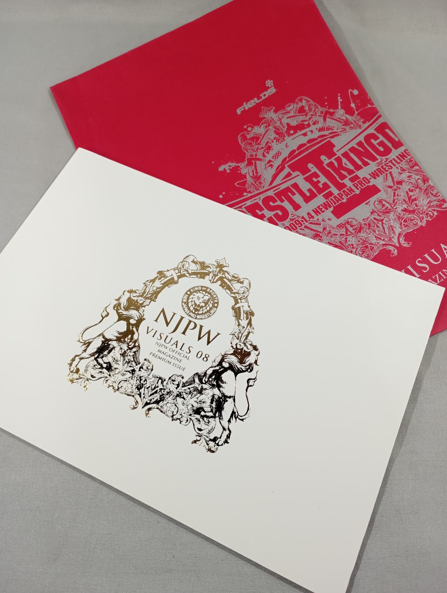 NJPW VISUALS 08 / OFFICIAL MAGAZINE PREMIUM ISSUE