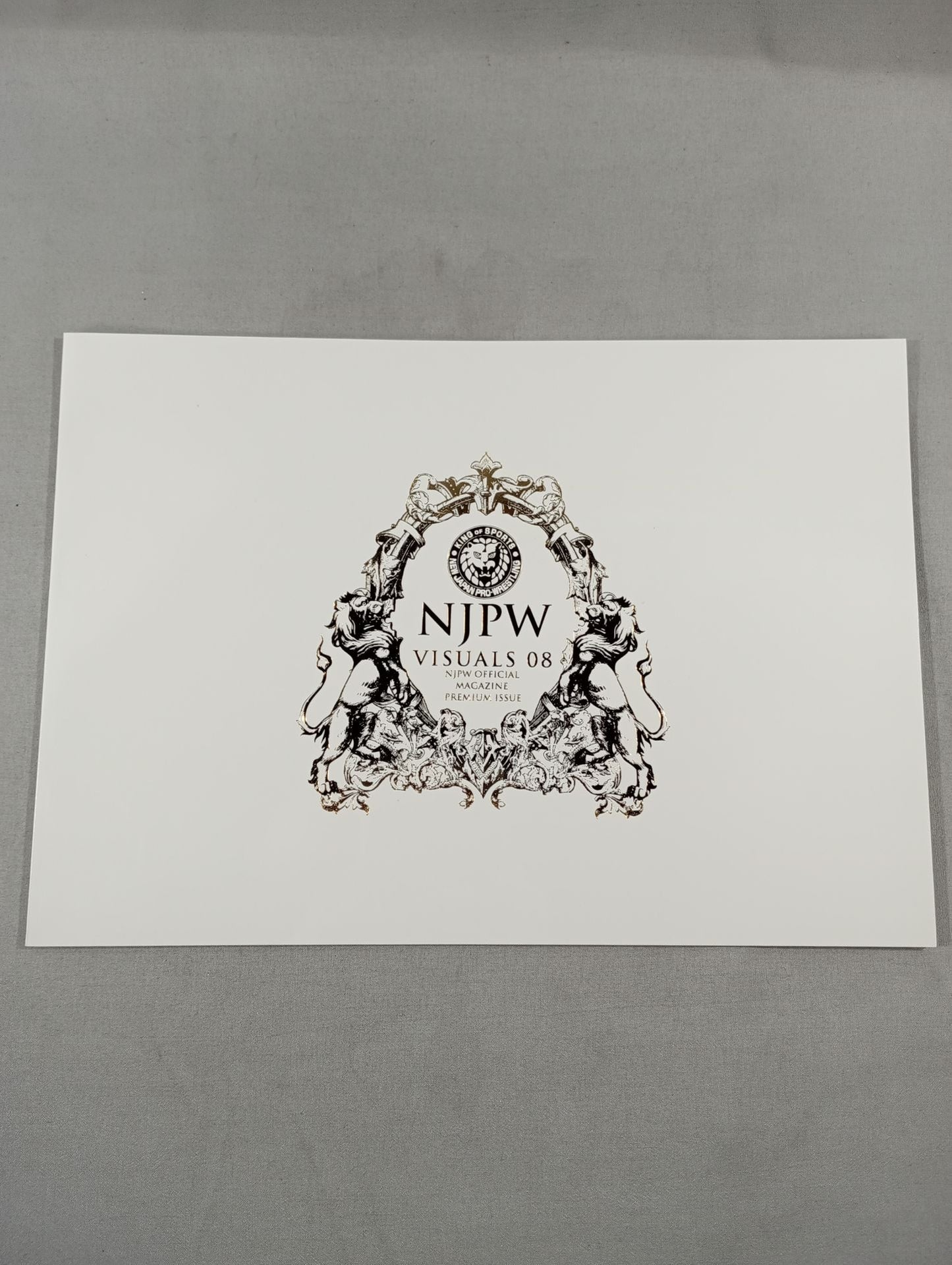 NJPW VISUALS 08 / OFFICIAL MAGAZINE PREMIUM ISSUE