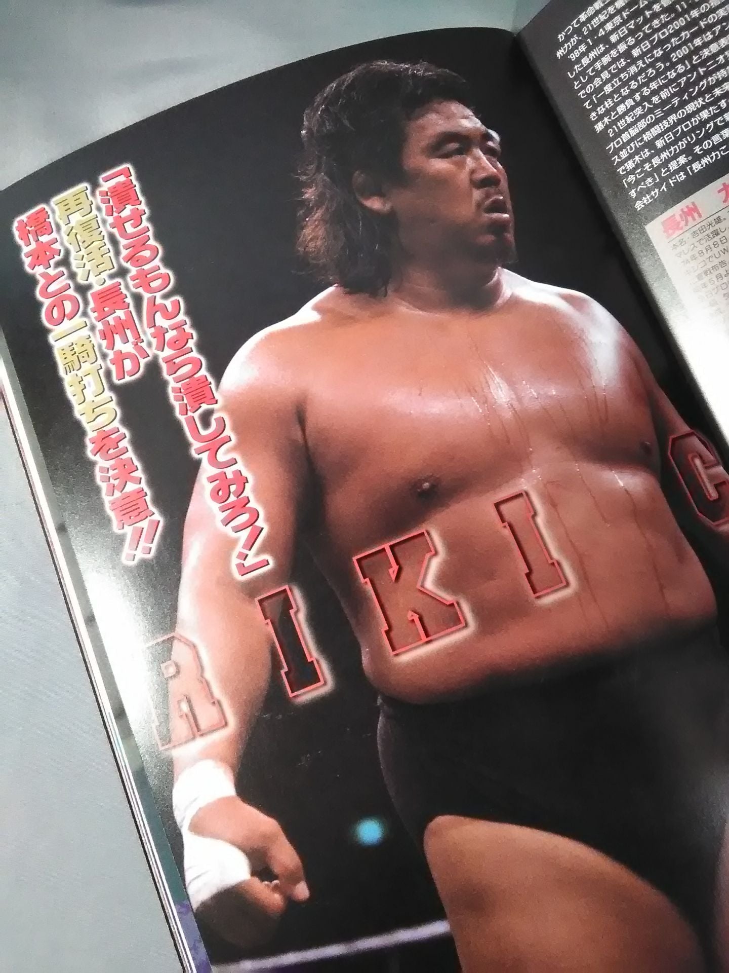 ★長州vs橋本 ドラゴンストップ★ WRESTLING WORLD 2001