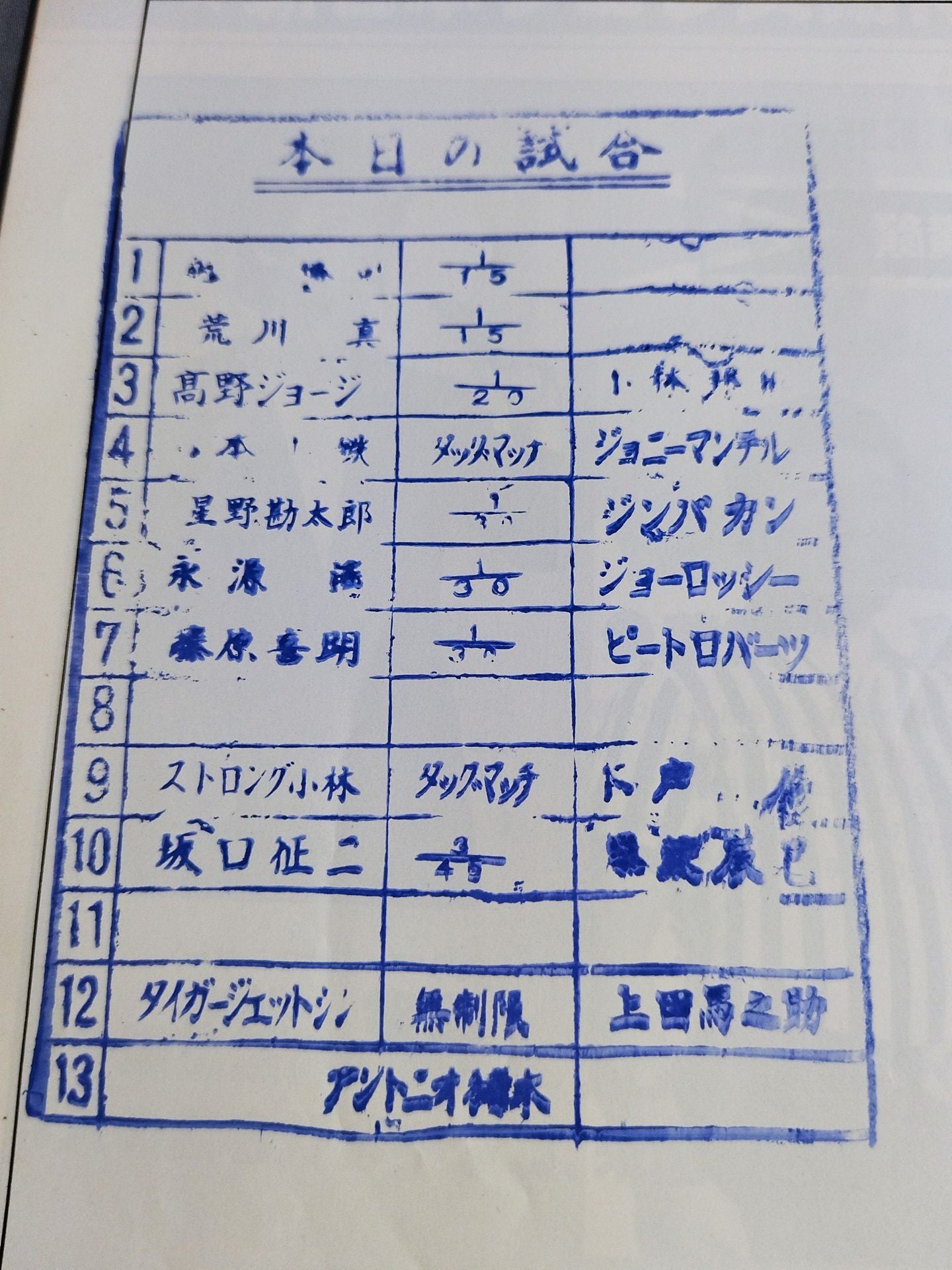 ★ Shin vs. Ueda Referee Inoki ! ★ 78 Golden Fight Series