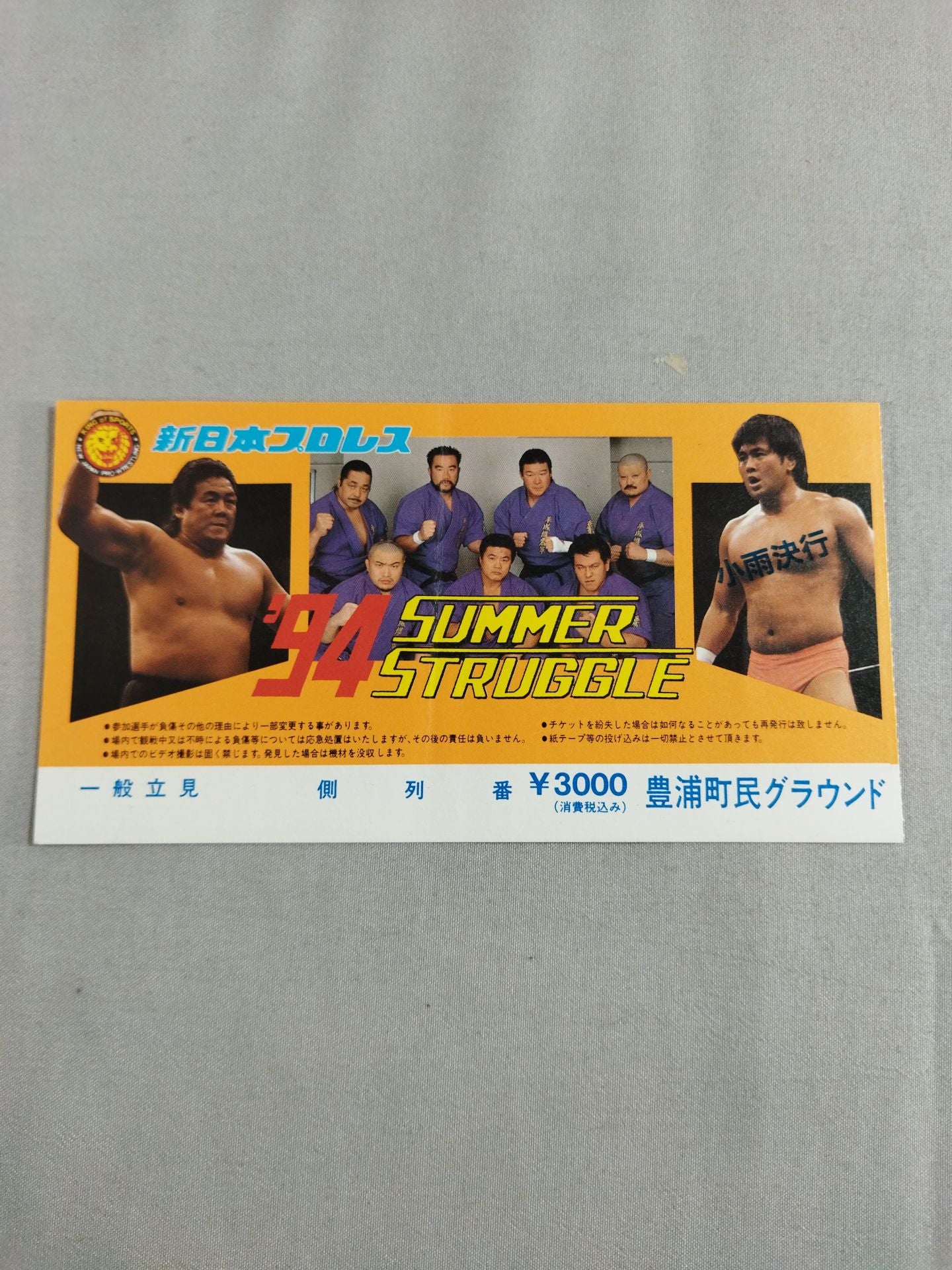 【With Ticket Stub 】Fighting Spirit Special 96