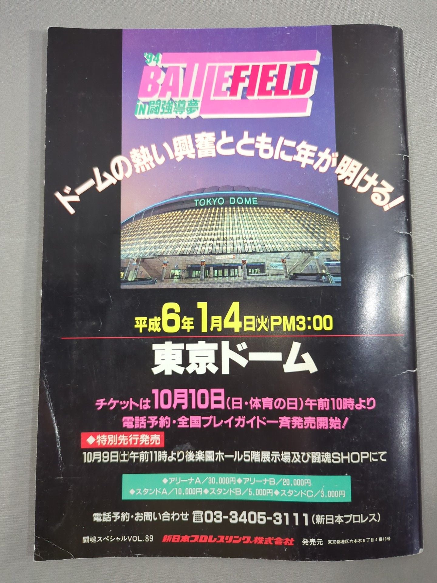 Fighting Spirit Special 89