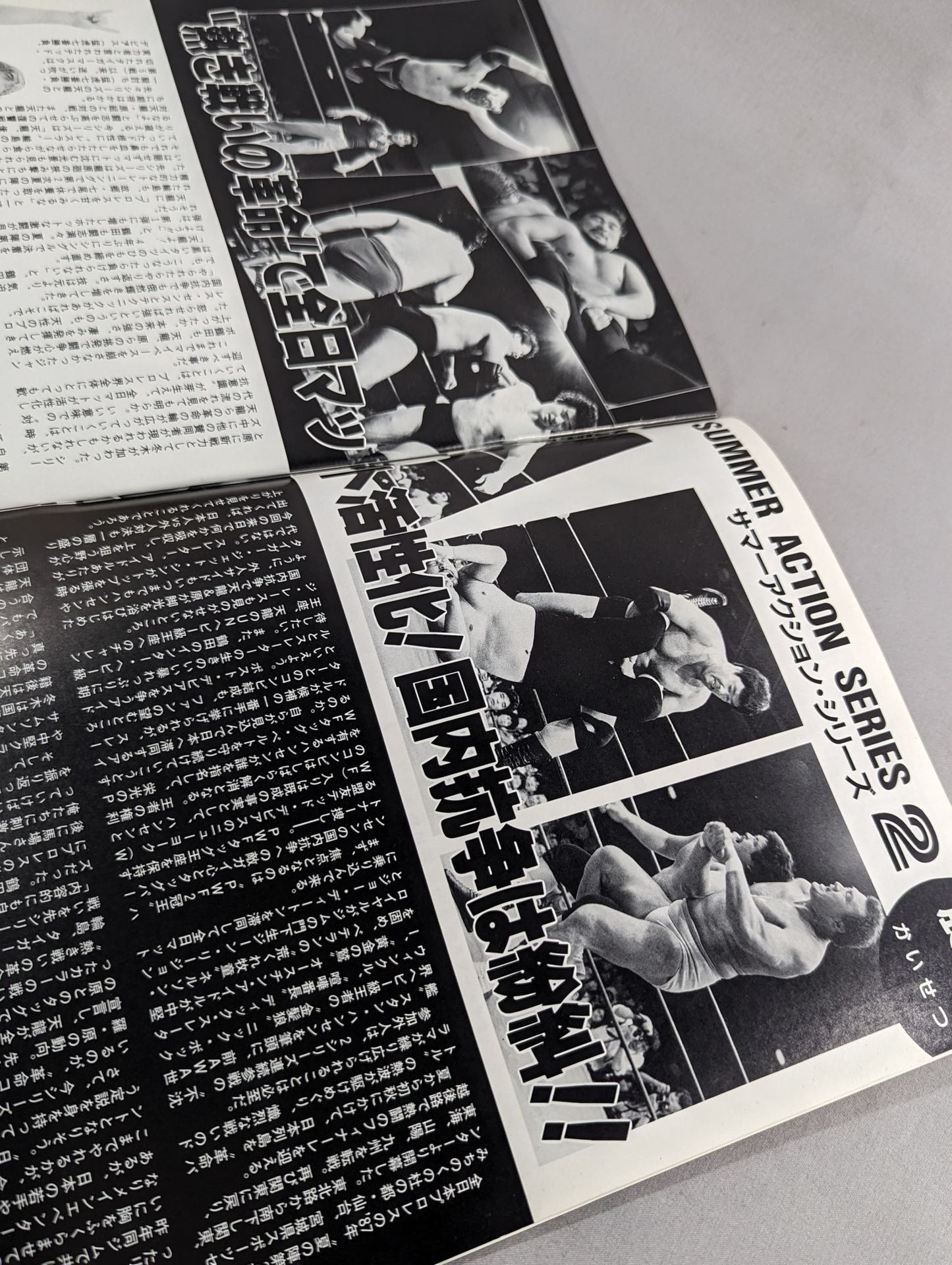 ★鶴龍対決 第1戦★ 87サマー・アクション・シリーズ2 / 創立15周年記念