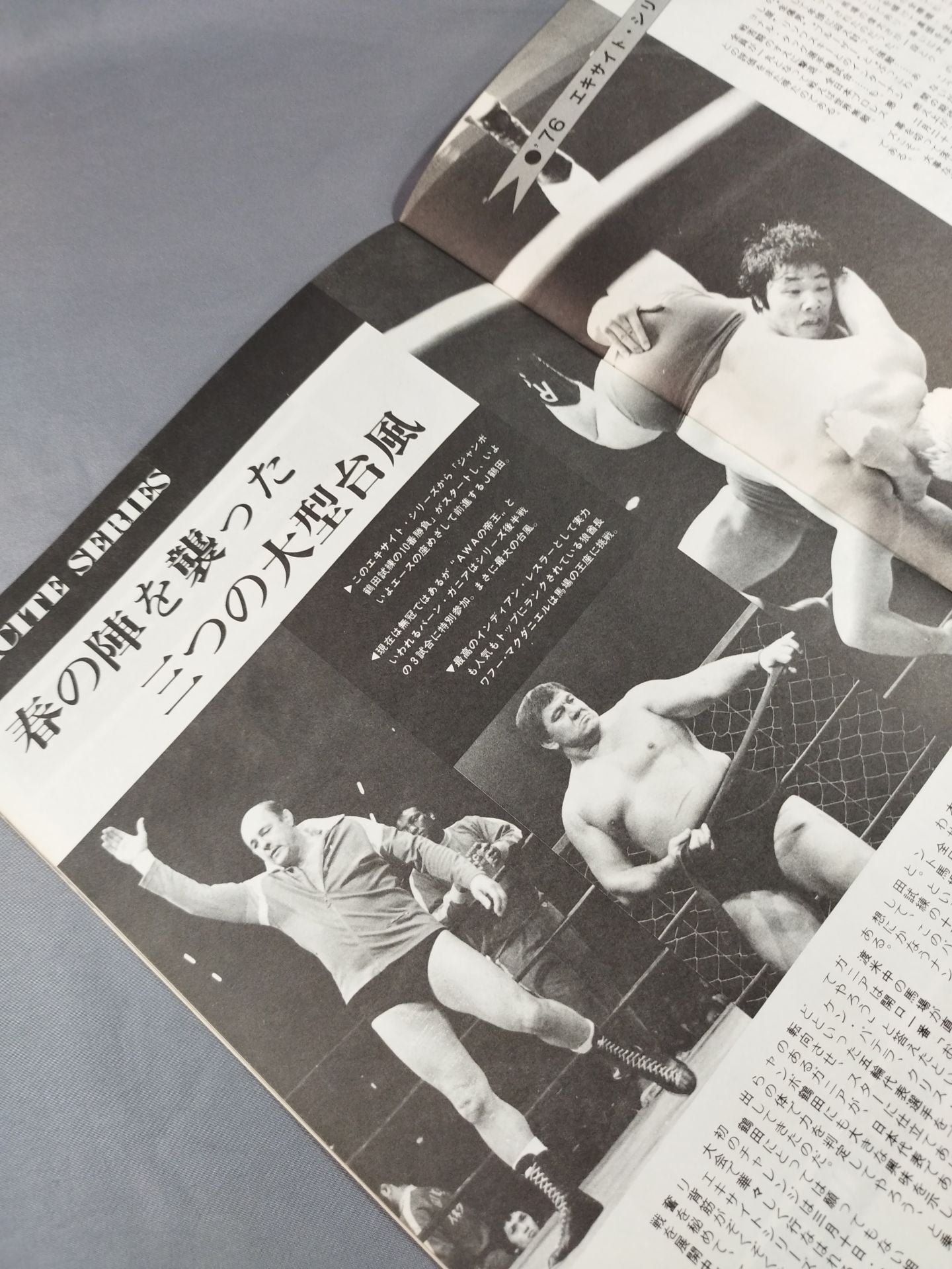 ★鶴田vsバーン・ガニア★ 76エキサイト・シリーズ