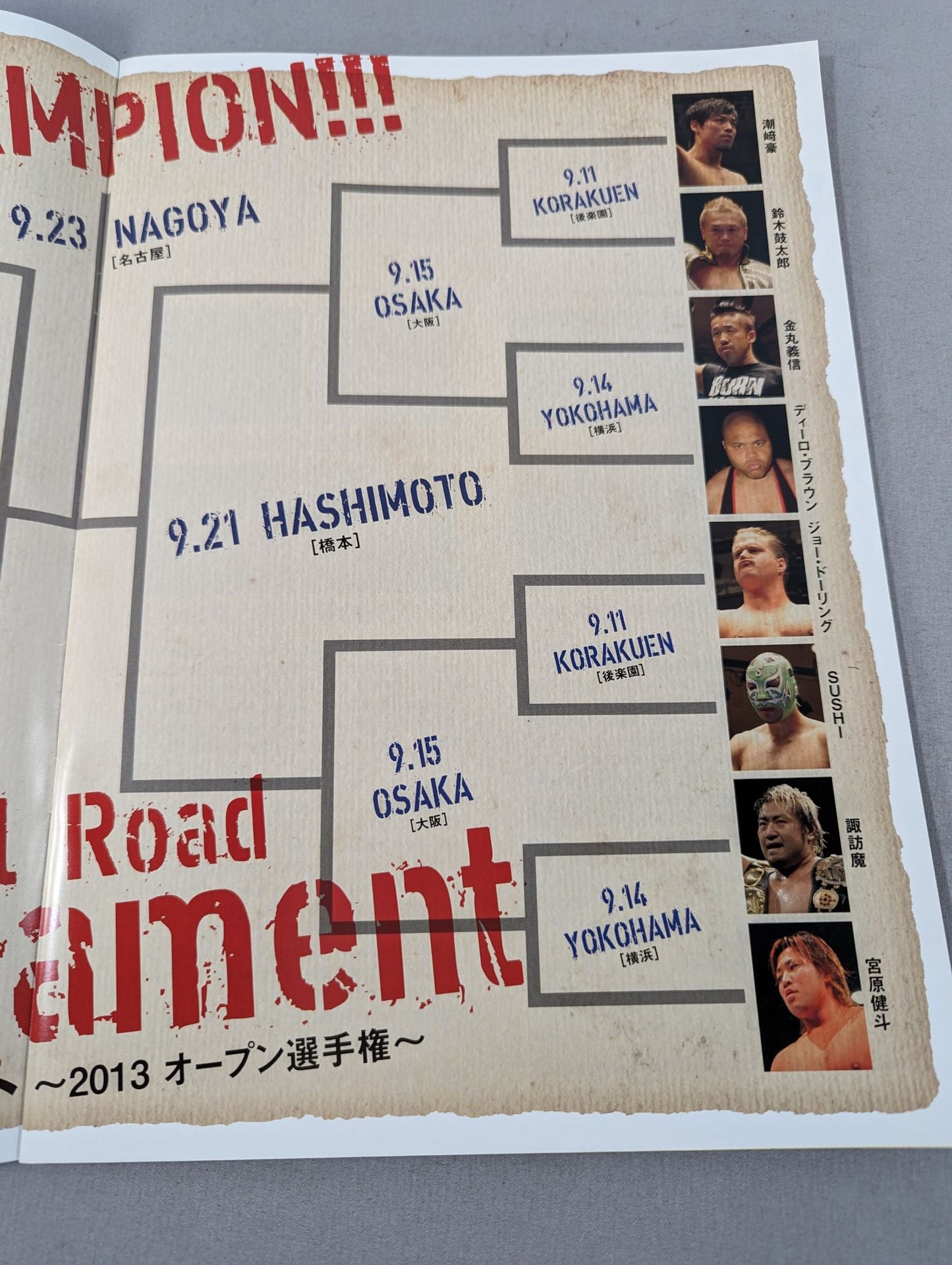 2013第1回王道トーナメント ~2013オープン選手権~