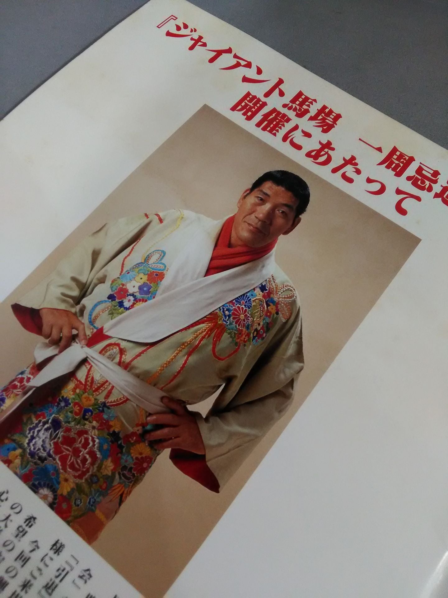 ジャイアント馬場一周忌追悼興行