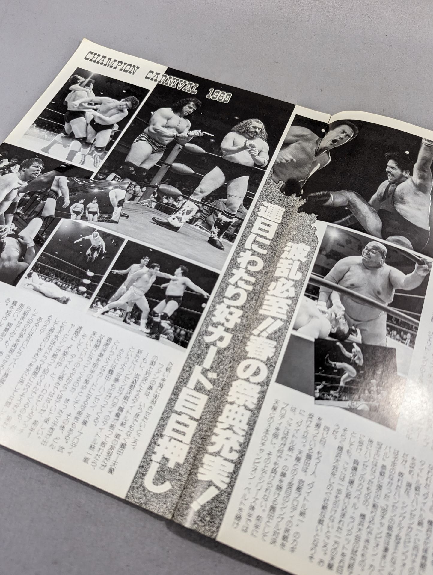 ★ブロディvs鶴田 インター戦★ 88チャンピオン・カーニバル