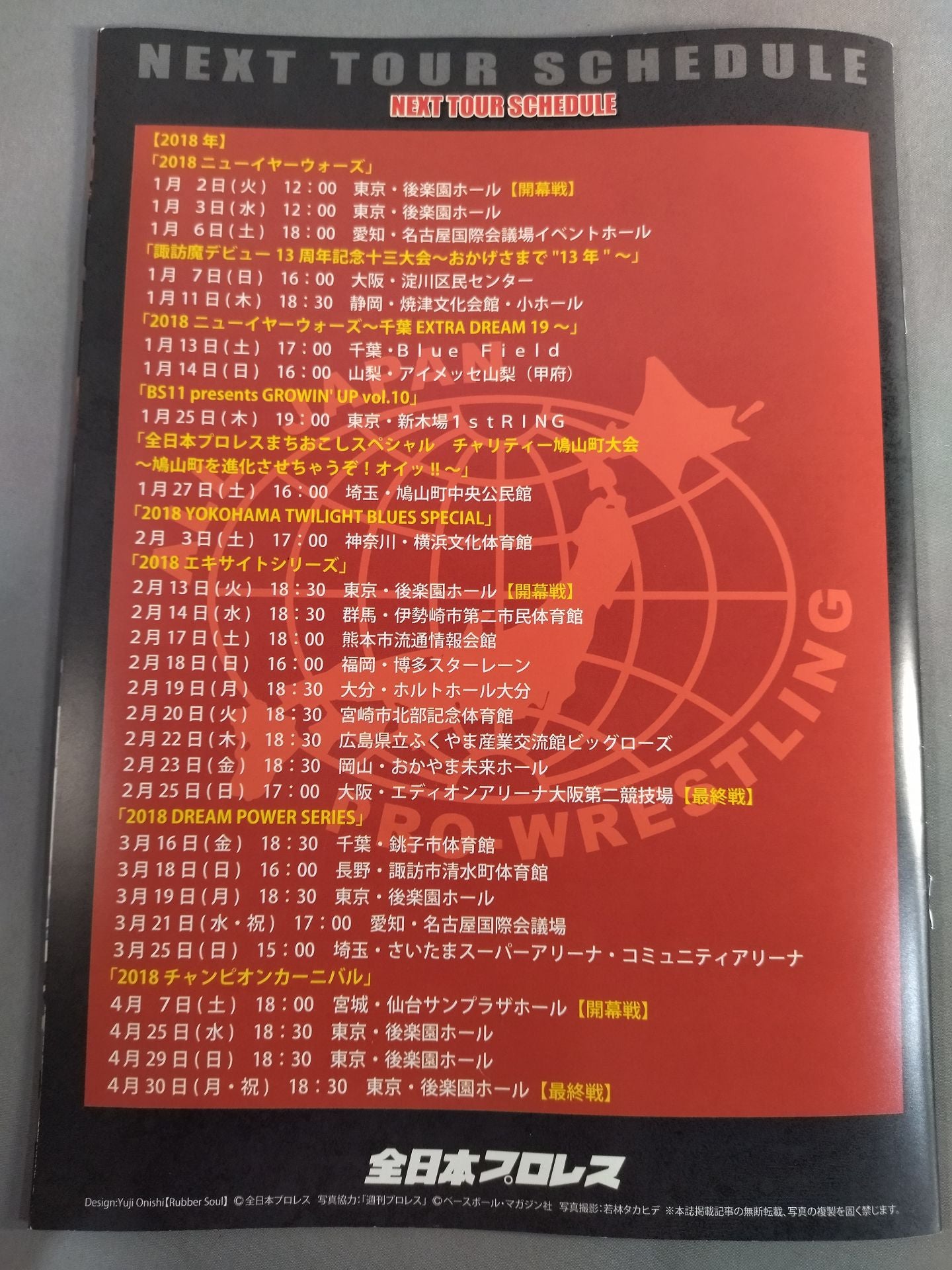 2017世界最強タッグ決定リーグ戦~旗揚げ45周年記念シリーズ~