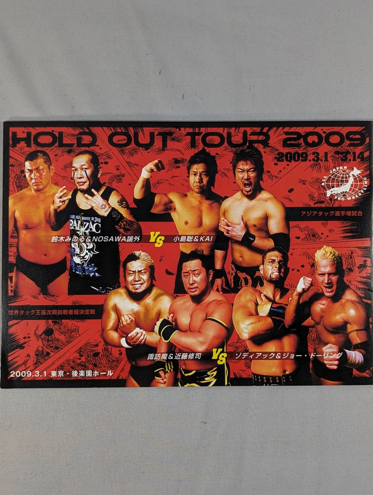 2009ホールドアウトツアー / HOLD OUT TOUR 2009