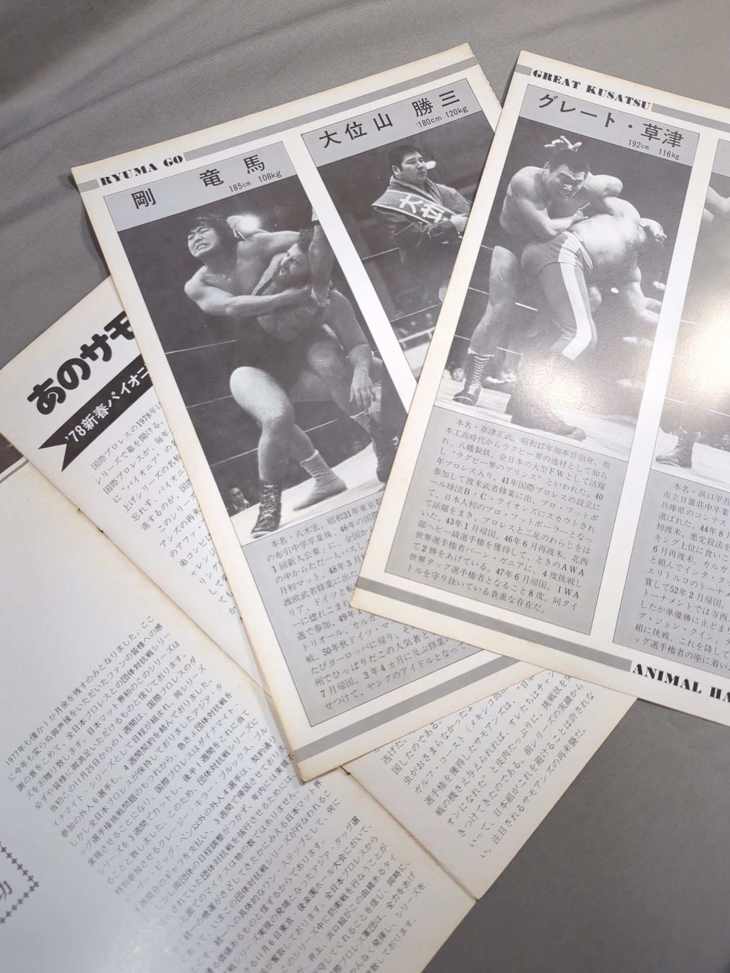 ★ All Japan Pro Wrestling vs International★ Pro Wrestling 77 All-Round Competition