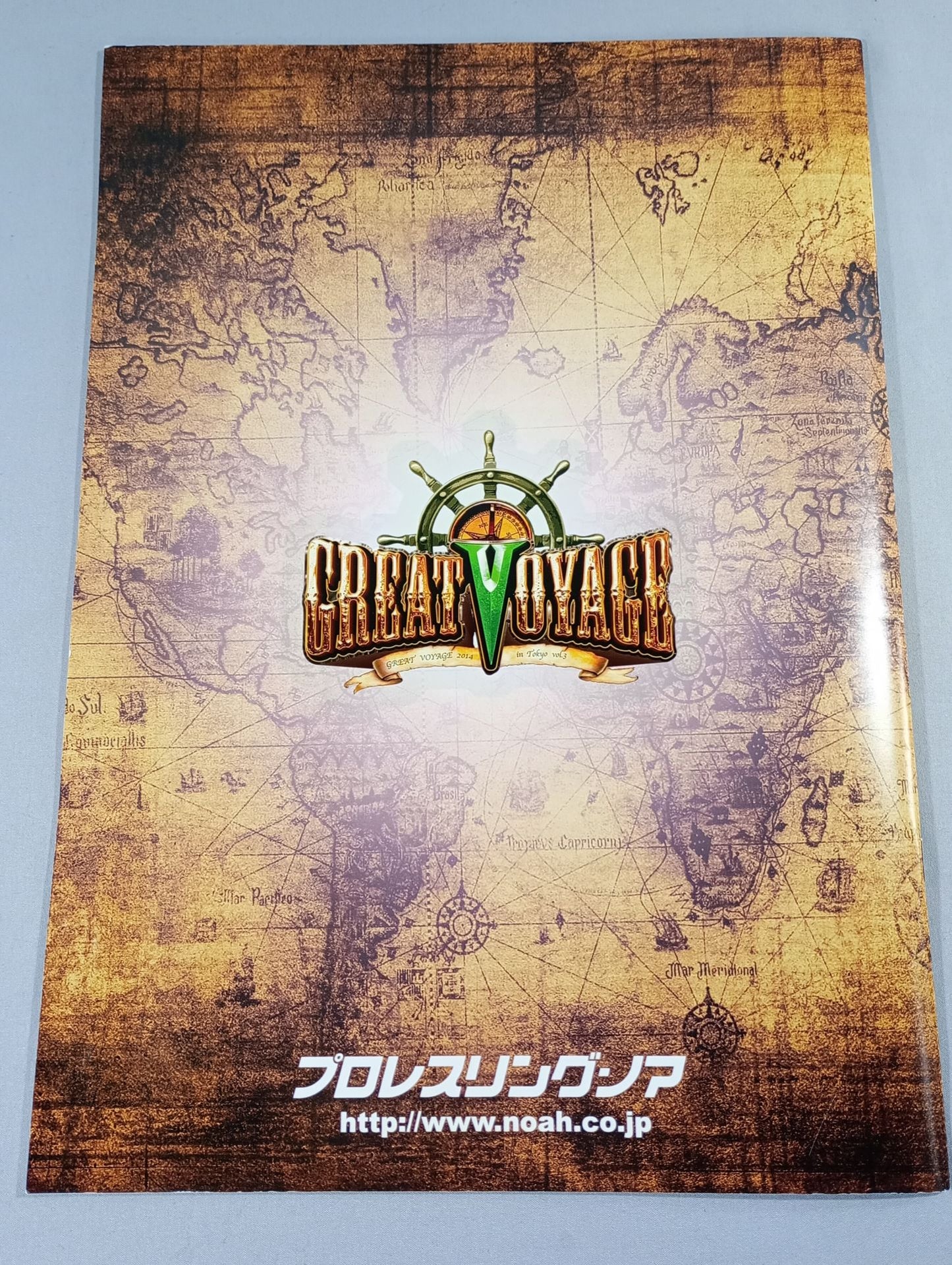 【Mitsuhiro Kitamiya hand signed autograph 】2014 GREAT VOYAGE in TOKYO Vol.3 / Ark Shinsho Ariake Fuyu