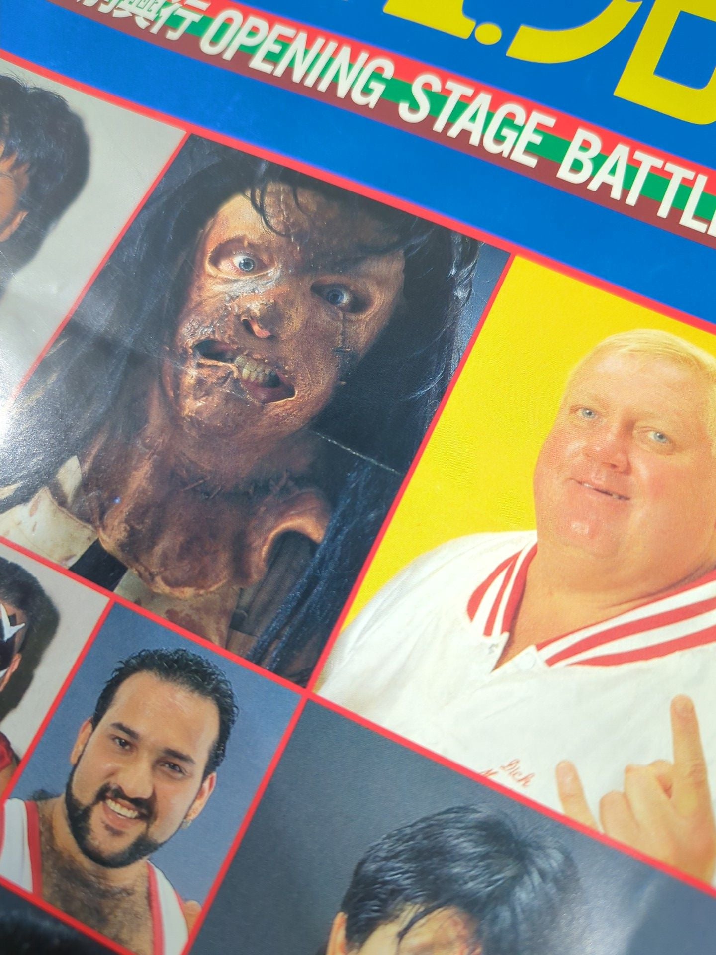 【Jason the Terrible Hand Signed Autograph 】OPENING STAGE BATTLE STATES 2nd NEXT STAGE SUPER BATTLE FESTA