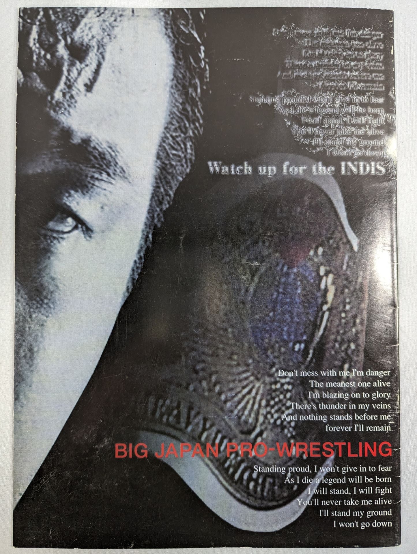 BJW Watch up for the INDIS