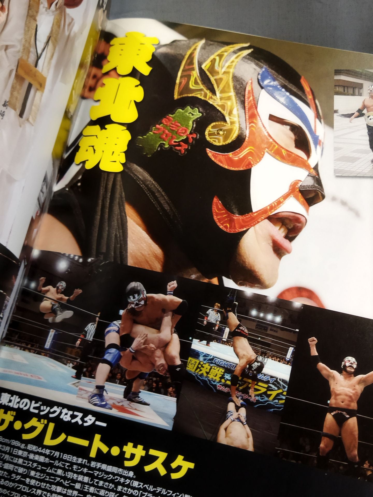 ★宇宙大戦争★ みちのくプロレス オフィシャルパンフレット Vol.134