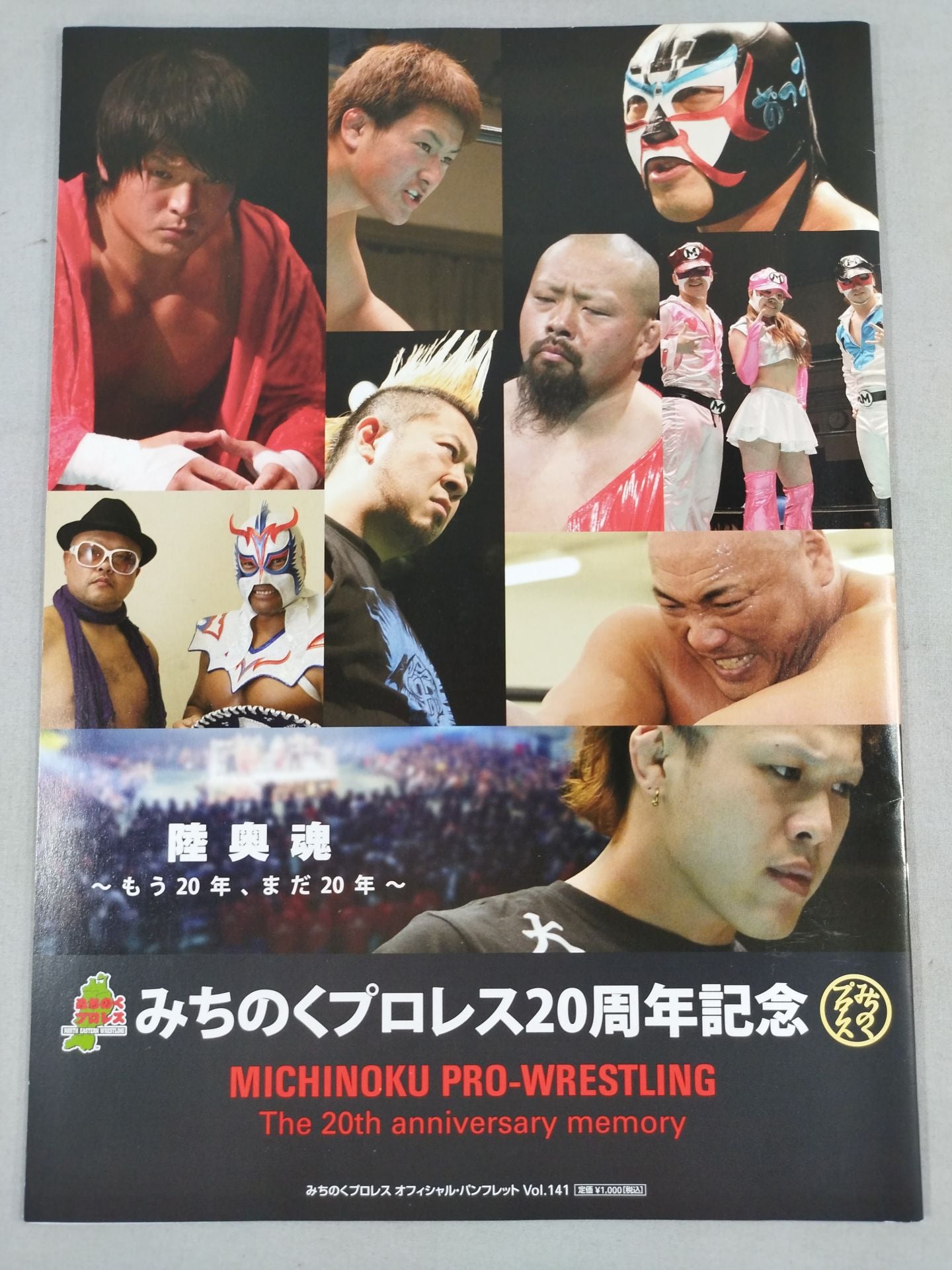 Michinoku Pro Wrestling Official Brochure Vol.141