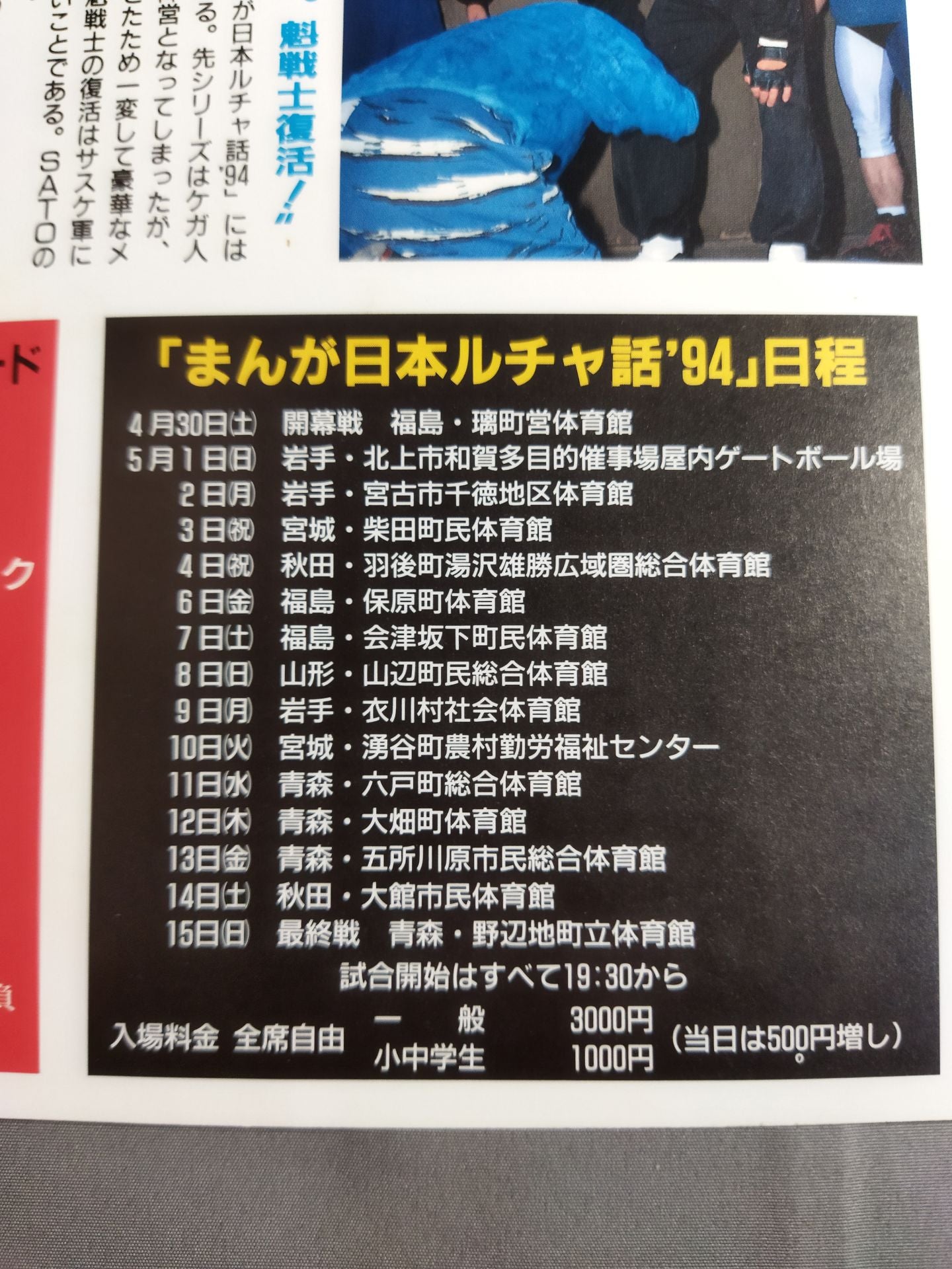 Michinoku Pro Wrestling Official Brochure Vol.2