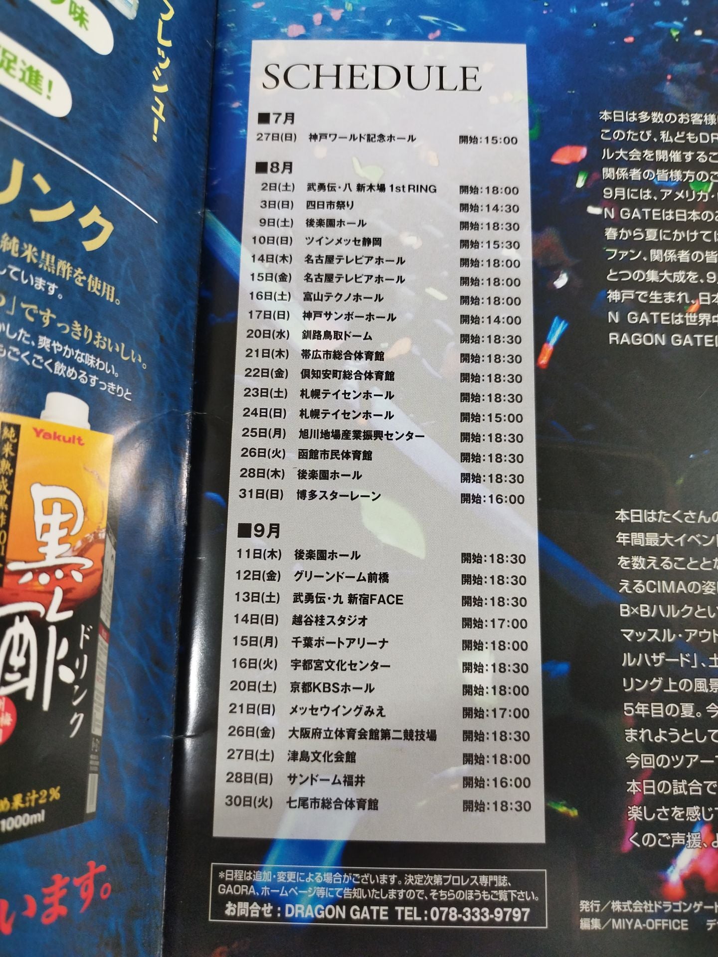 2008ドラゴンゲート オフィシャルパンフレット Vol.Ⅷ(Vol.8)